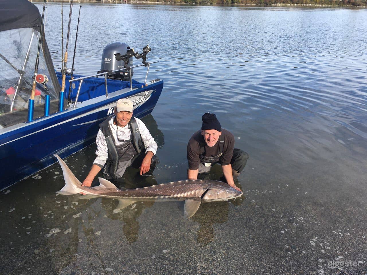 A "bucket list fish" caught by a guest from "Down Under"