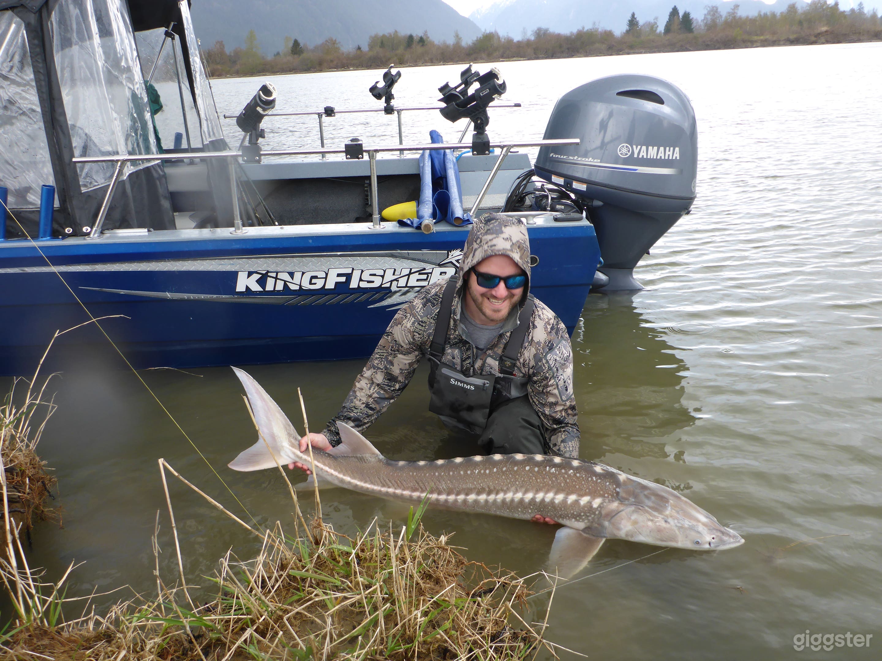 If you are tough, we will get out even in cool weather for large fish!