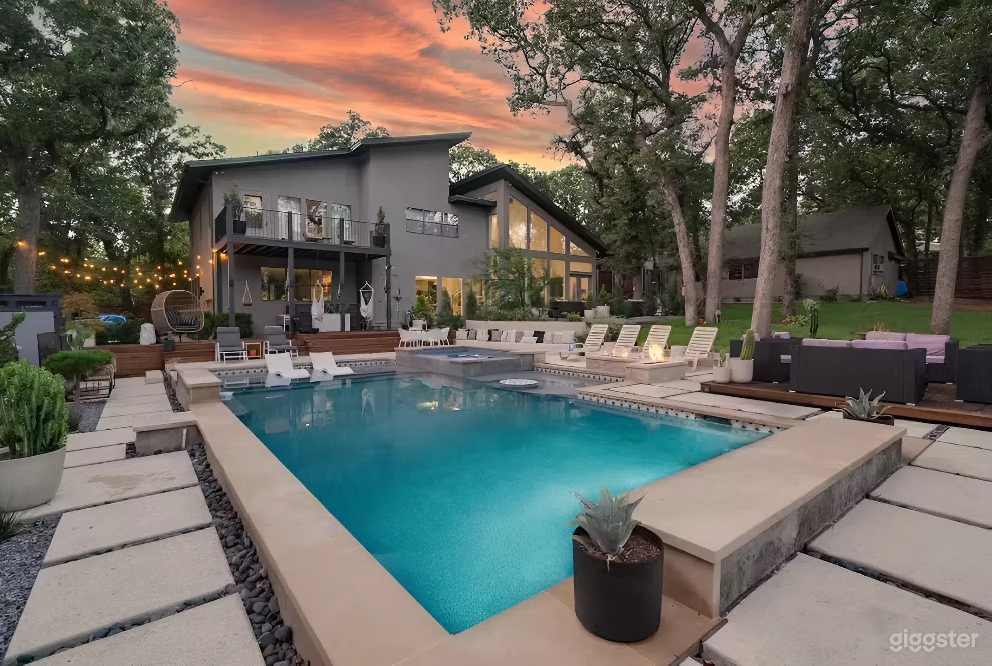 Luxury Resort-Style Pool and Backyard Oasis Photo 2