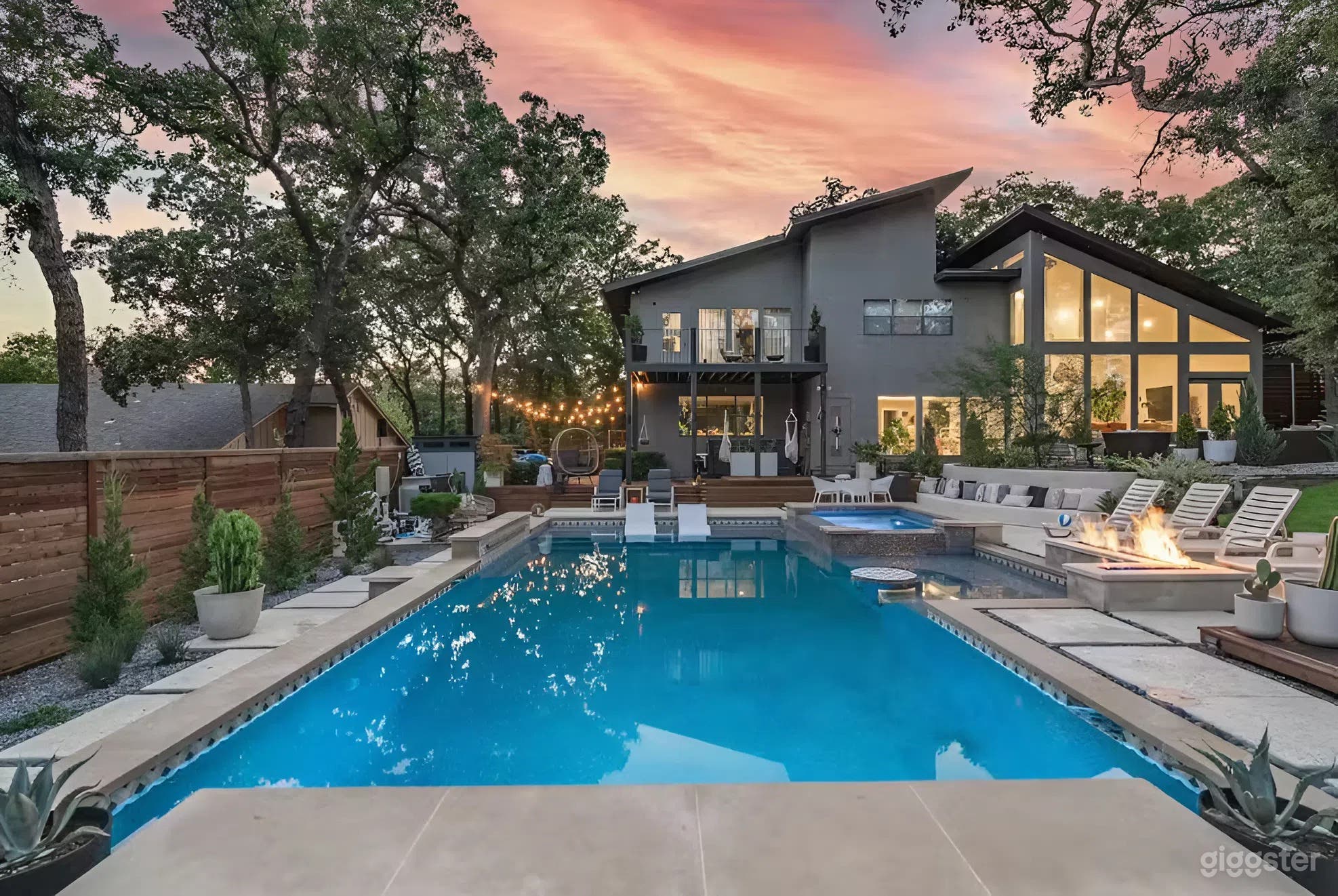 Luxury Resort-Style Pool and Backyard Oasis Photo 1