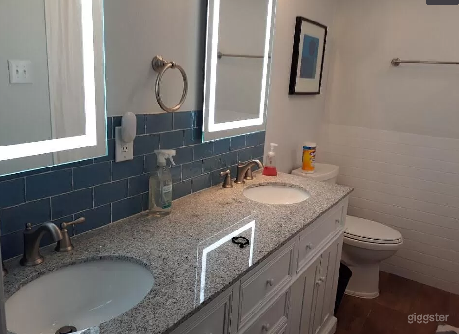 Random Airstream with cool Mural in a Backyard Photo 4