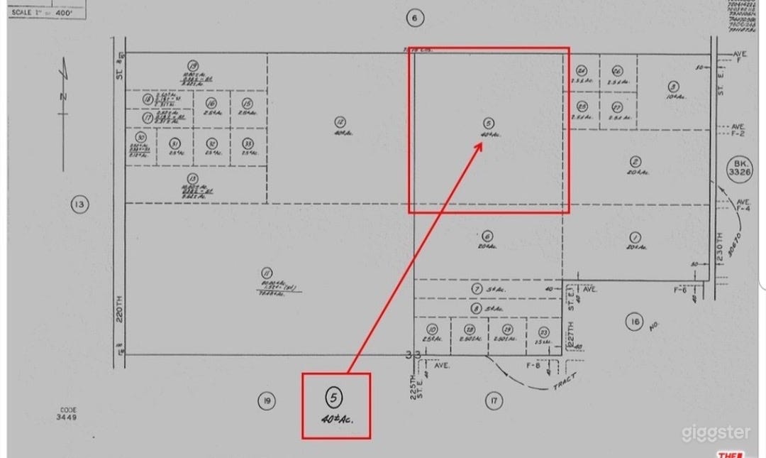 40-Acre Desert Film Location – Lancaster, CA Photo 4