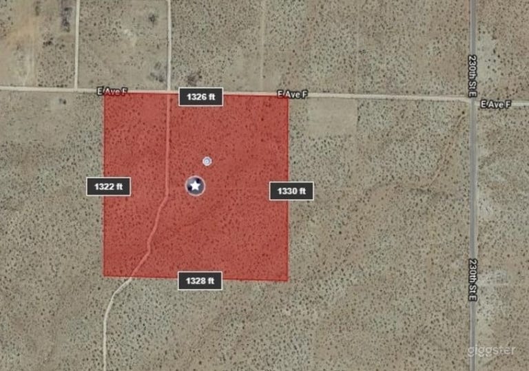  40-Acre Desert Film Location – Lancaster, CA 