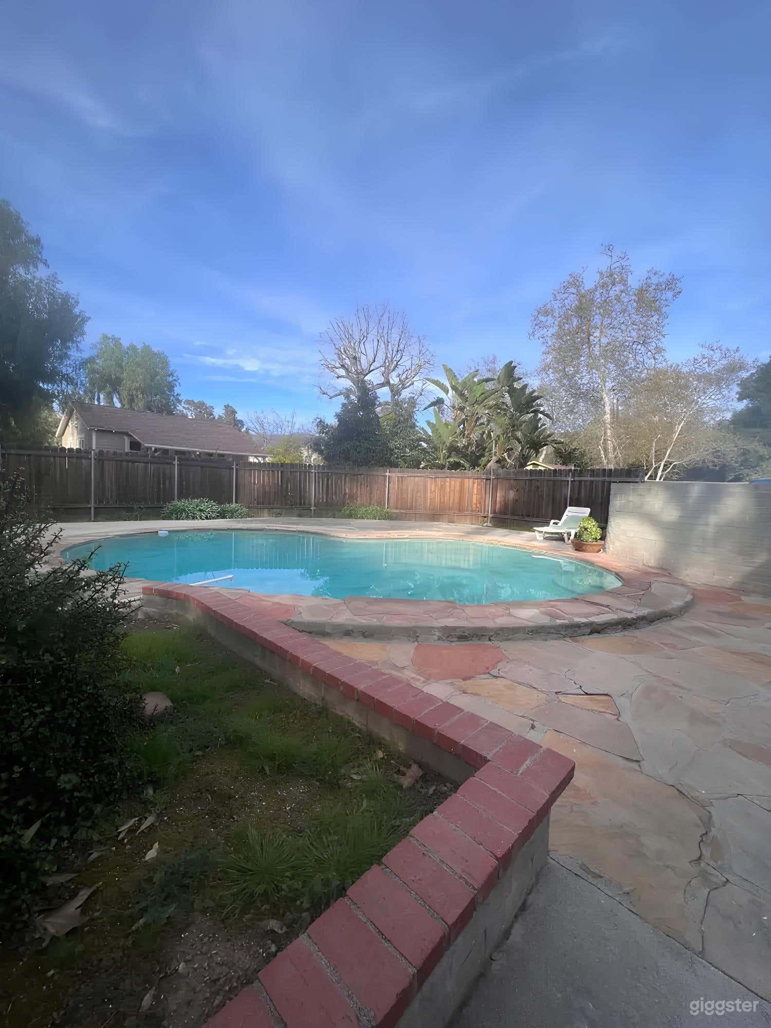 Private 70’s-Style Pool Retreat with Private Bathroom Photo 3