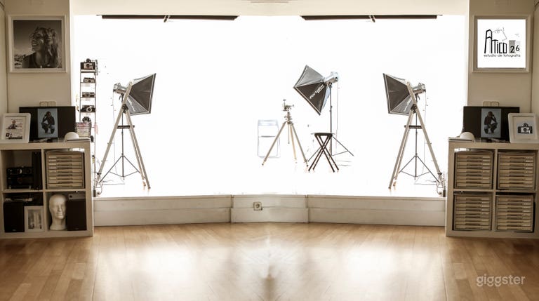  Estudio de fotografía con luz natural 