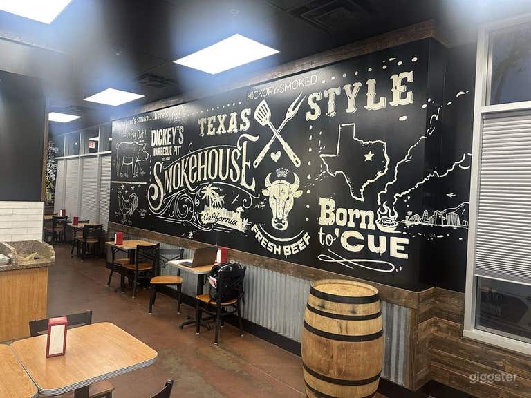  Fun area with hand painted murals for all to enjoy. 