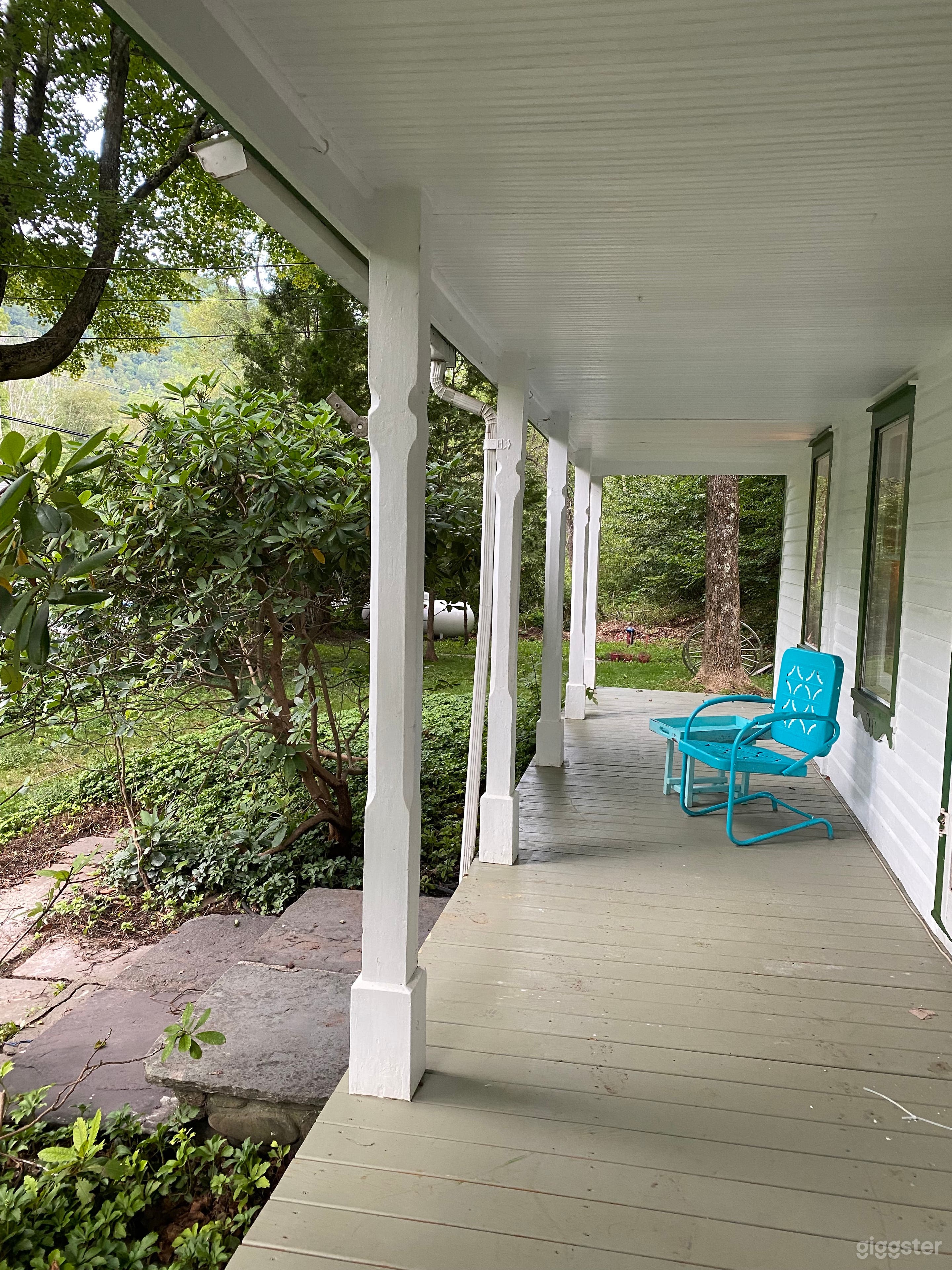 Watch the light come up over the mountaintops from a long wrap around porch or sit while the sun slowly sets in the valley.