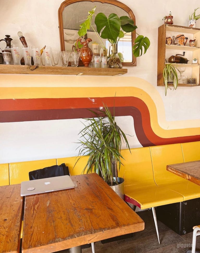  Bright Coffee Shop With Open Patio 