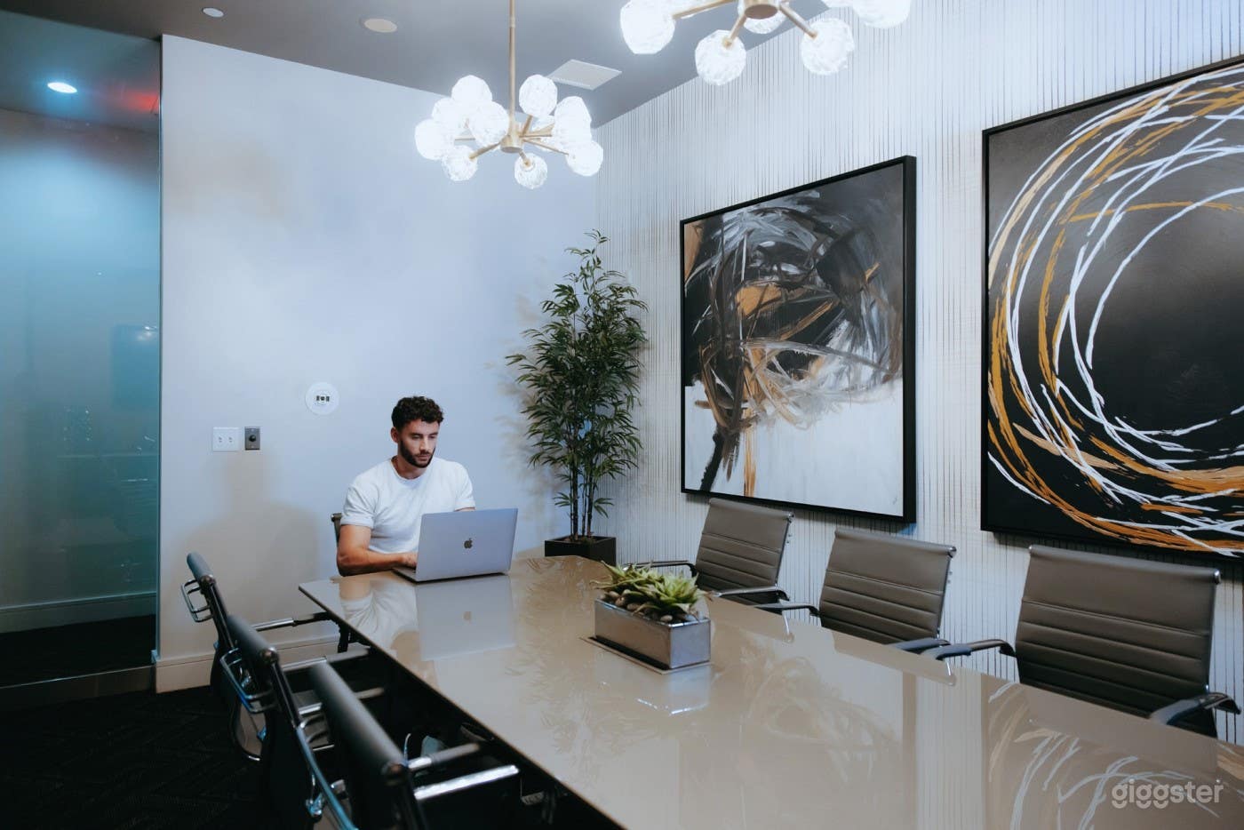 Chic Conference Room in Needham Photo 1