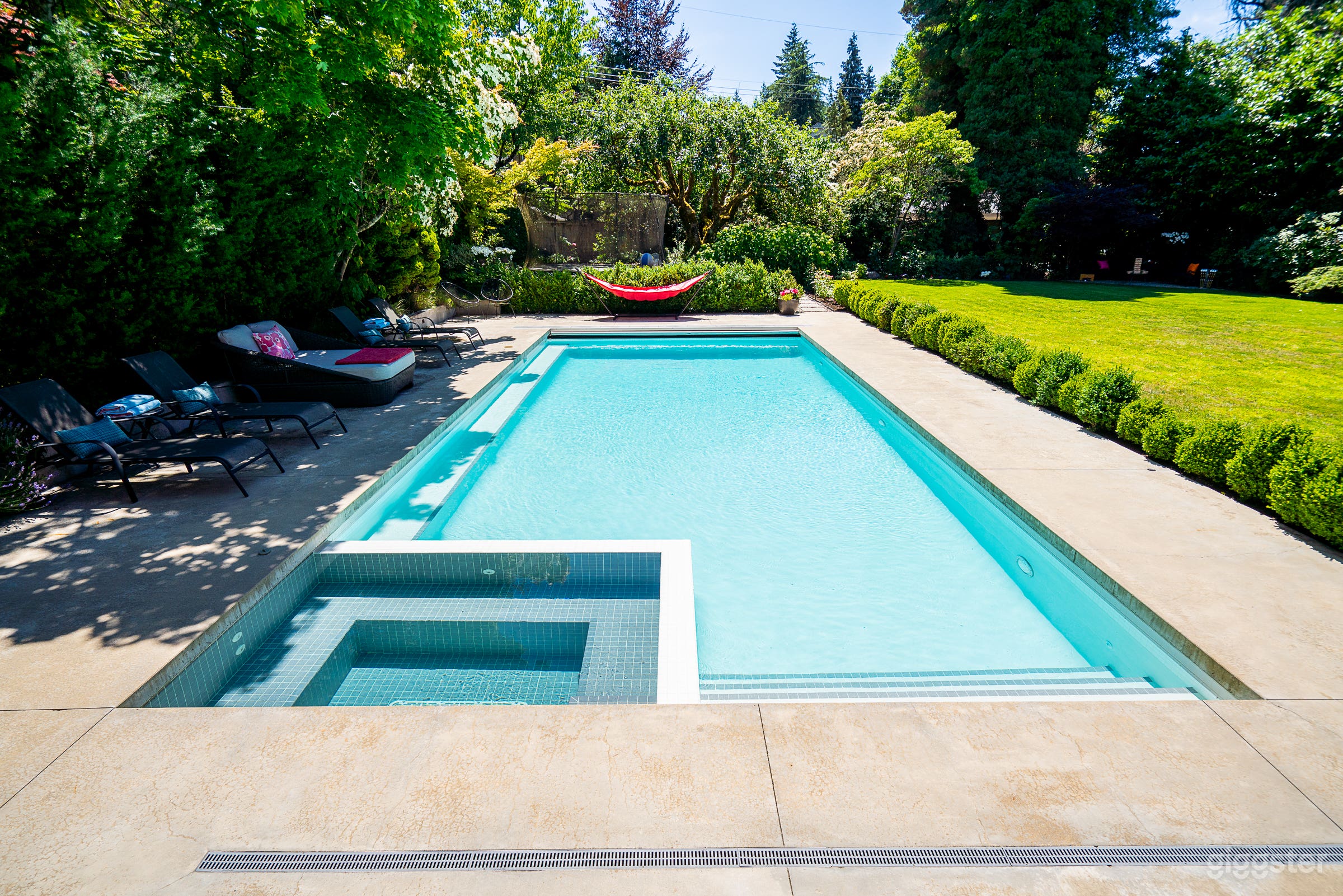 Large Backyard with Mature Garden & Pool, Central Vancouver Photo 4