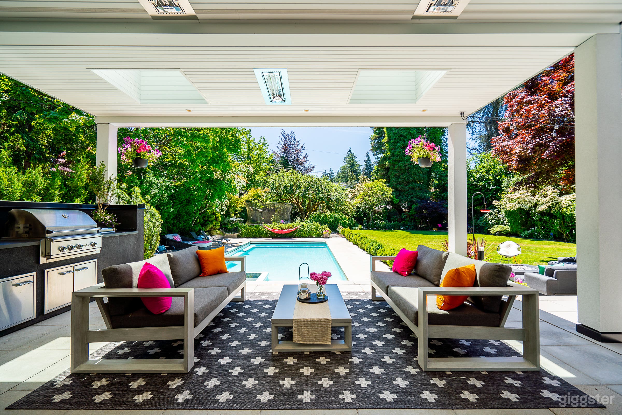 Large Backyard with Mature Garden & Pool, Central Vancouver Photo 1