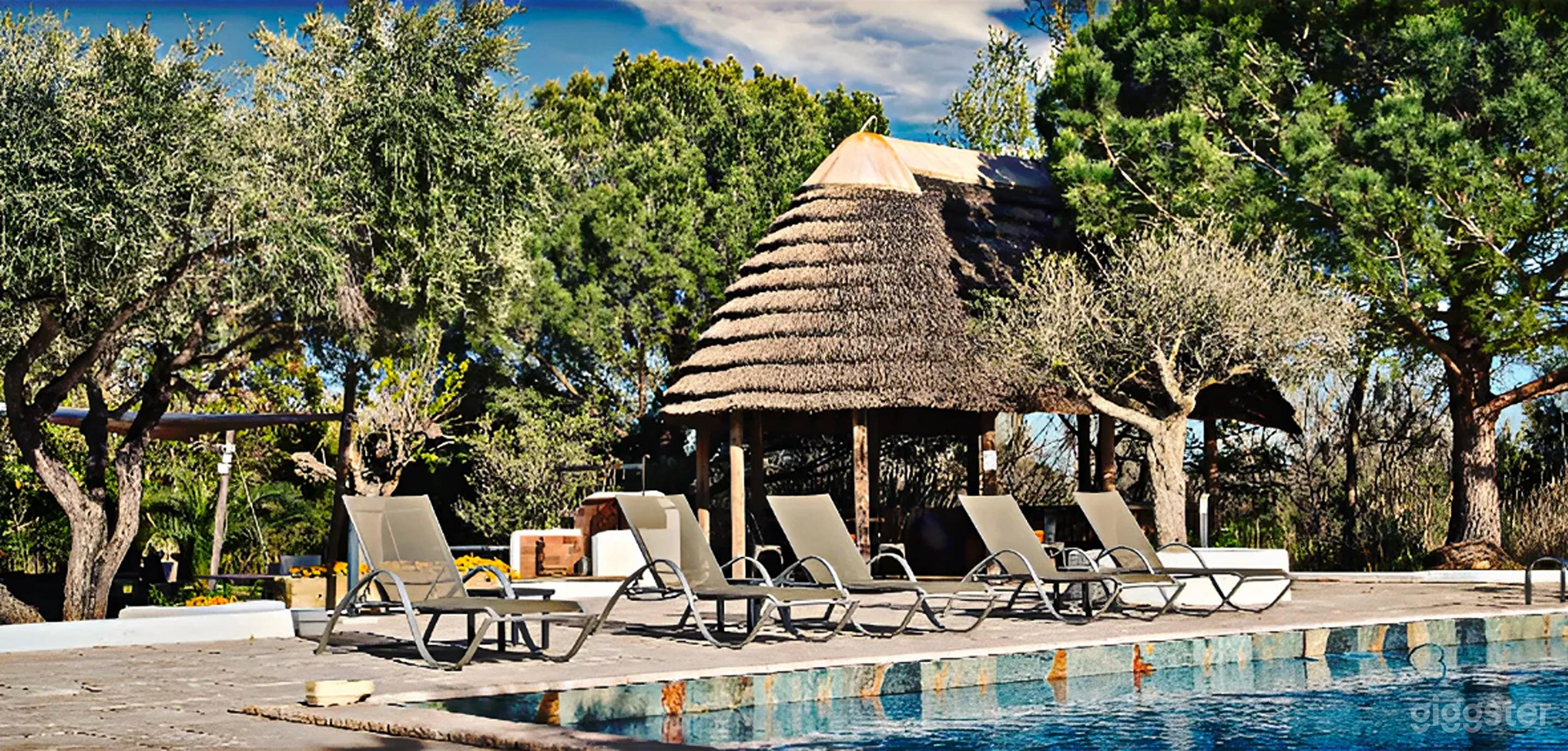 Photo de Elegant Outdoor Swimming Pool 4