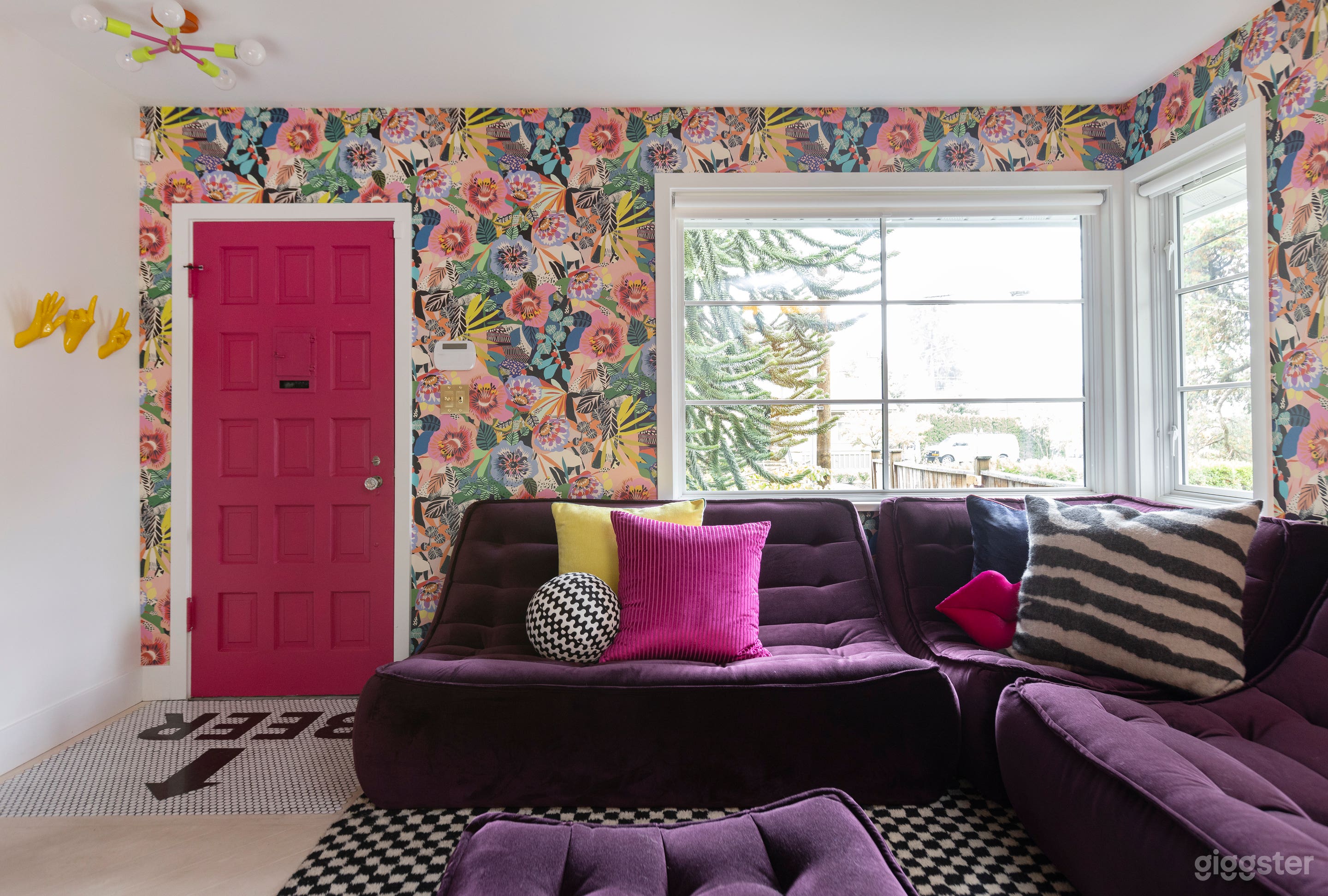 Front Entrance &amp; Living Room