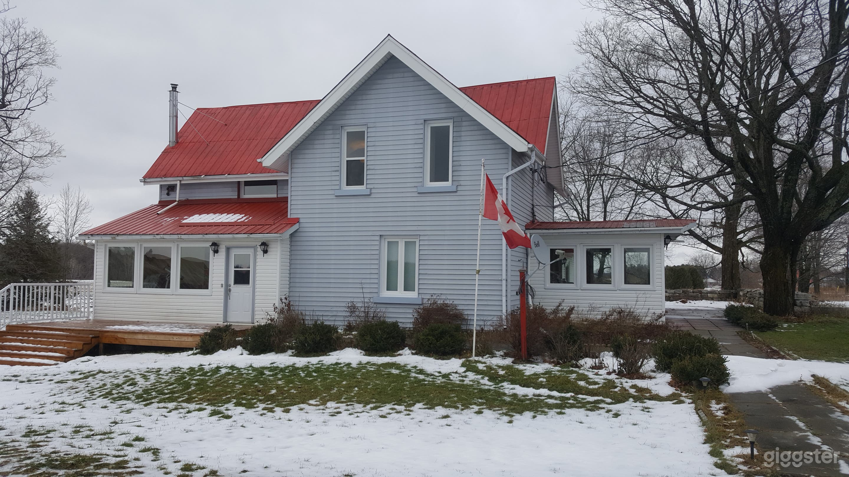 100 acre farm with farm house and out buildings Photo 1
