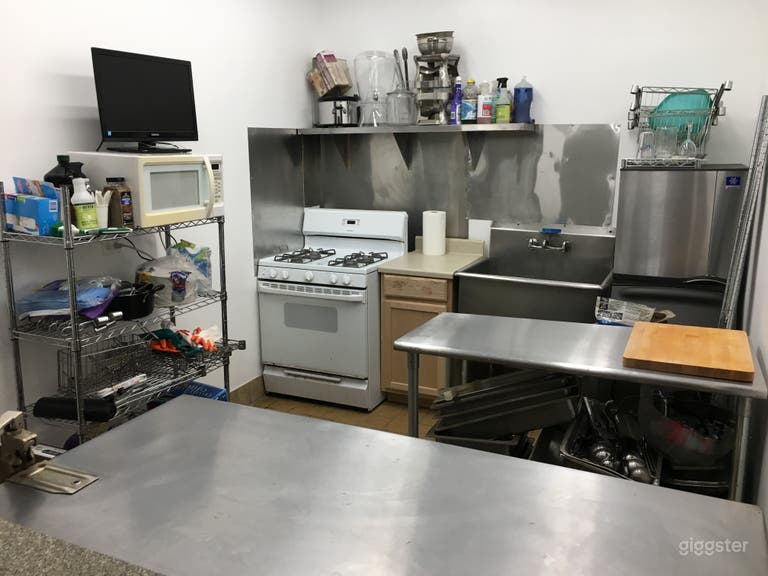  Kitchen, right off of the main meeting hall. 