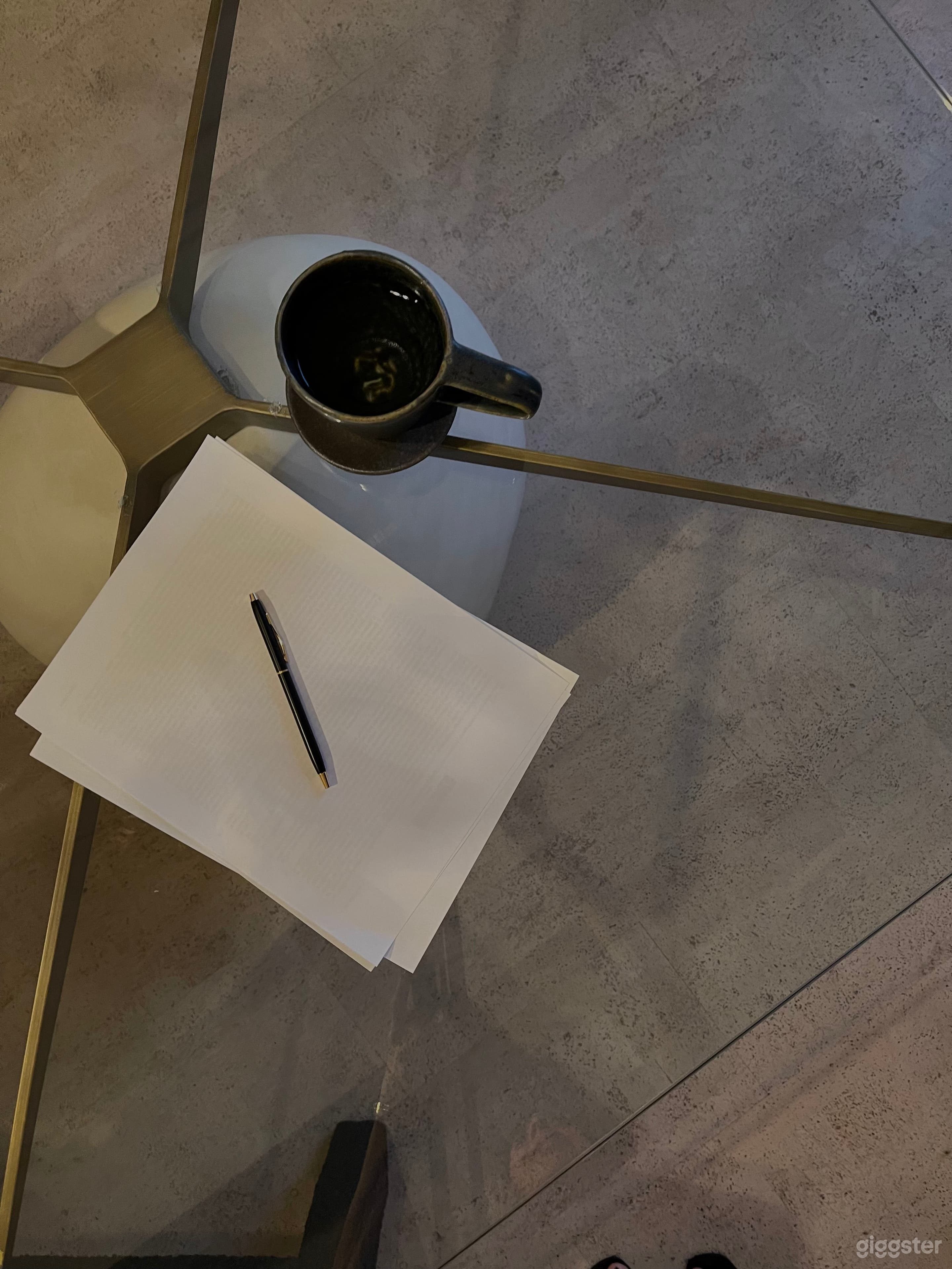 Designer City Office, View of DTLA, Warm Organic I Photo 4