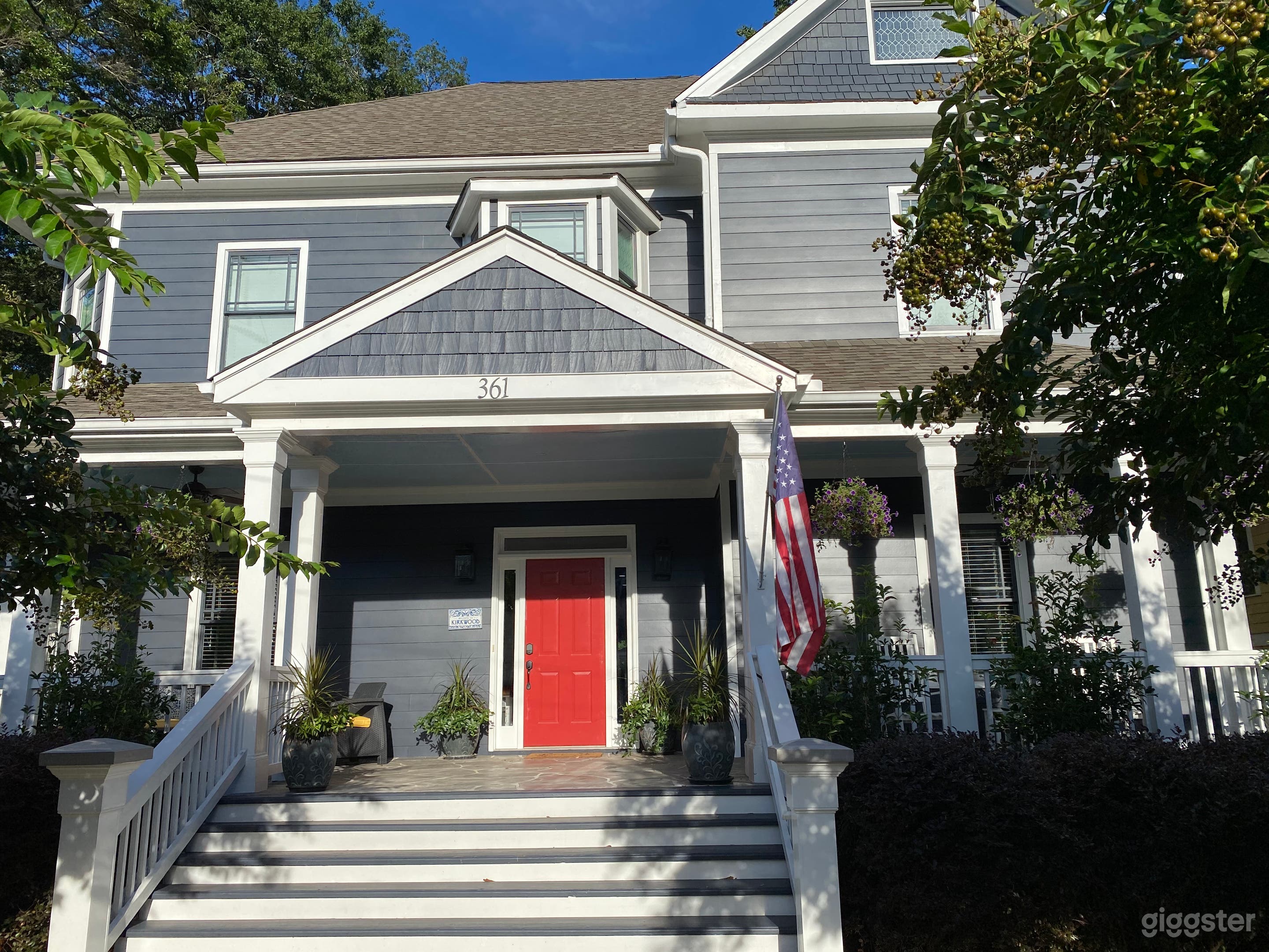 108 Year Old Victorian.   Massive front porch overlooking the historic Kirkwood neighborhood of Atlanta.  Right next door to brunch favorite Sun in My Belly!