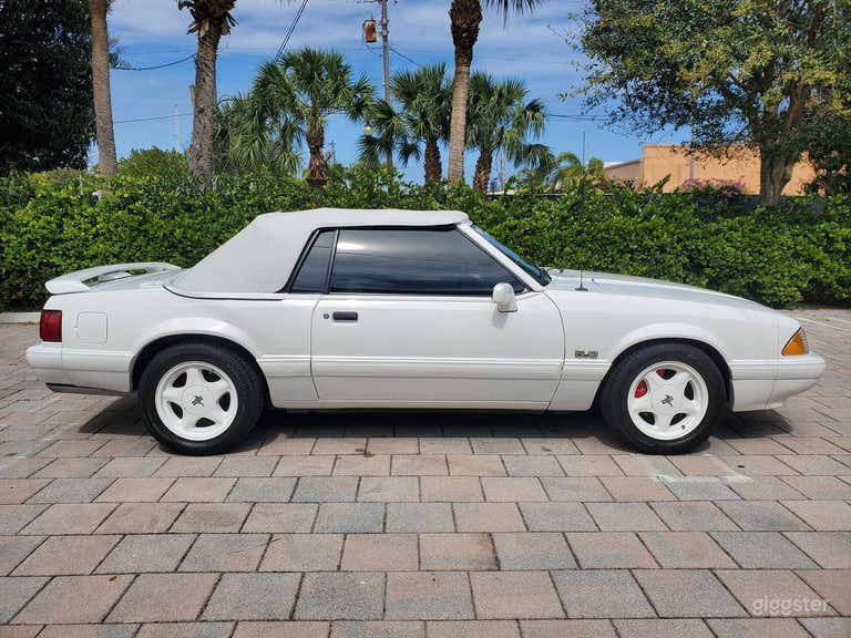  A Stunning White 1993 Ford Mustang LX 5.0 