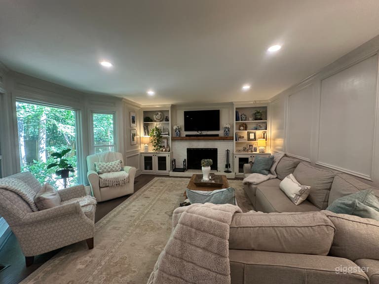  1980s brick with patio and big wooded backyard! 