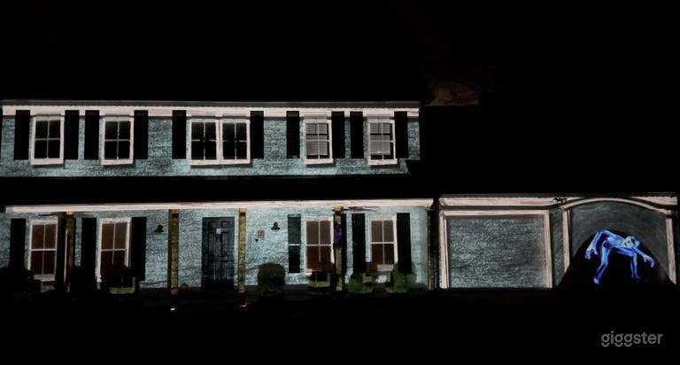  Halloween projection 2023. 