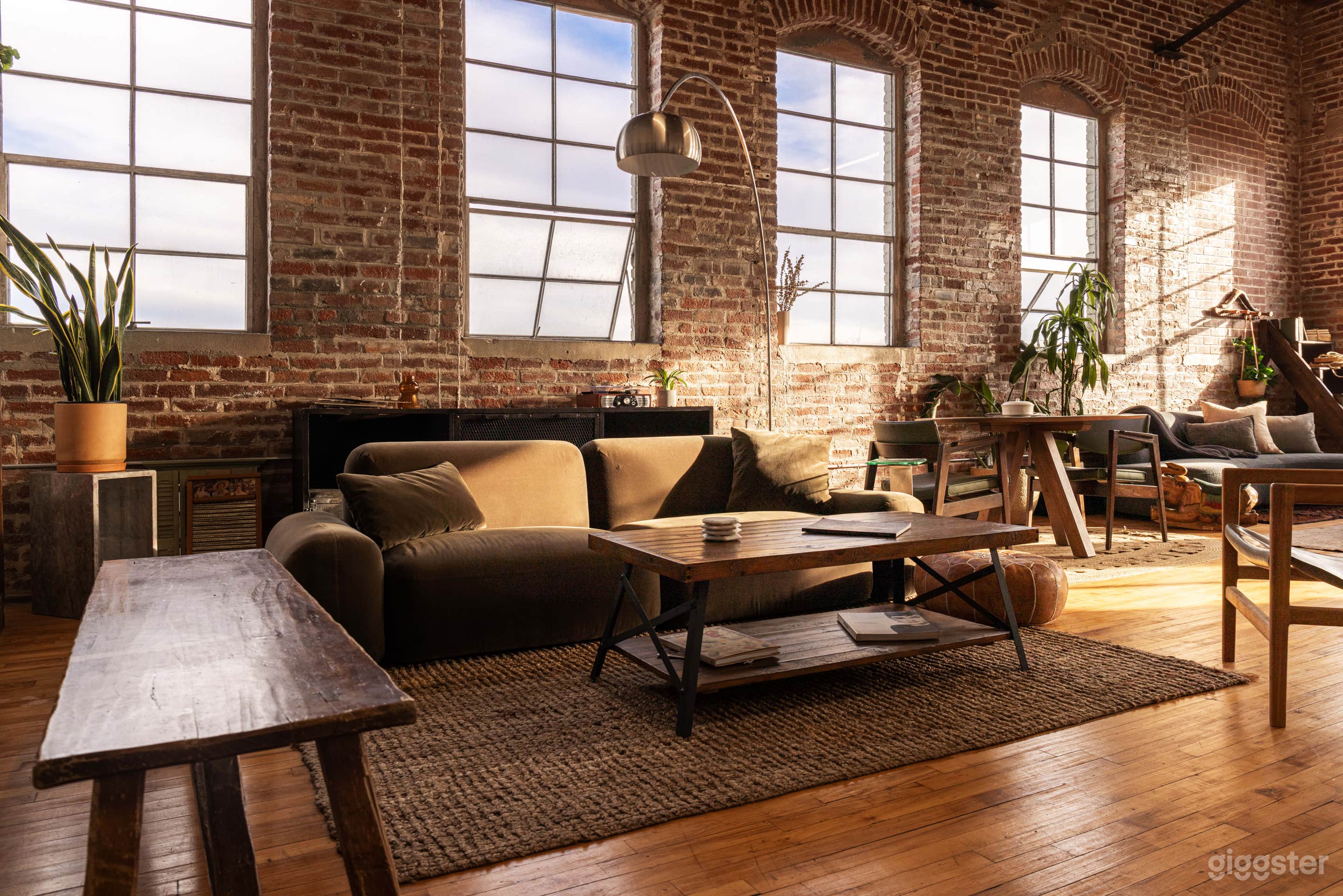 Exposed Brick Light-filled NY Library Corner Loft  Photo 4