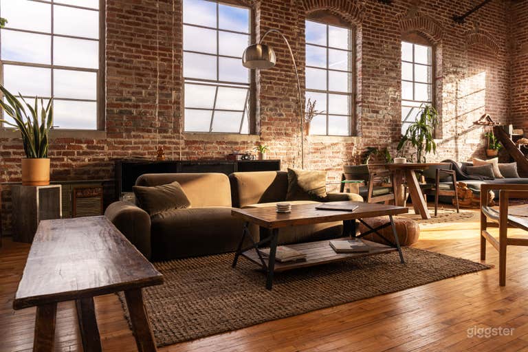 Exposed Brick Light-filled NY Library Corner Loft  