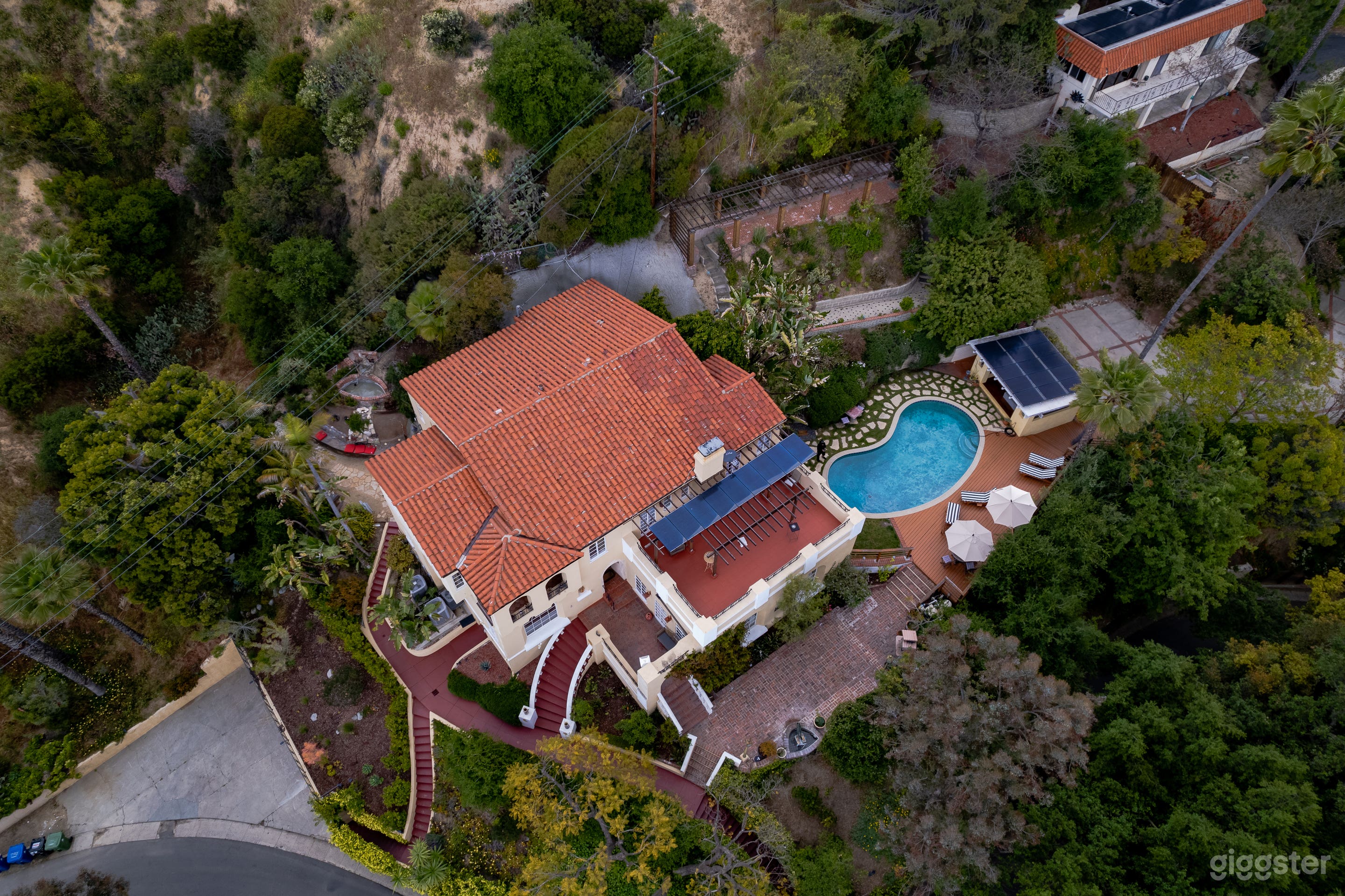 1930's Mediterranean Estate + Recording Studio Photo 2