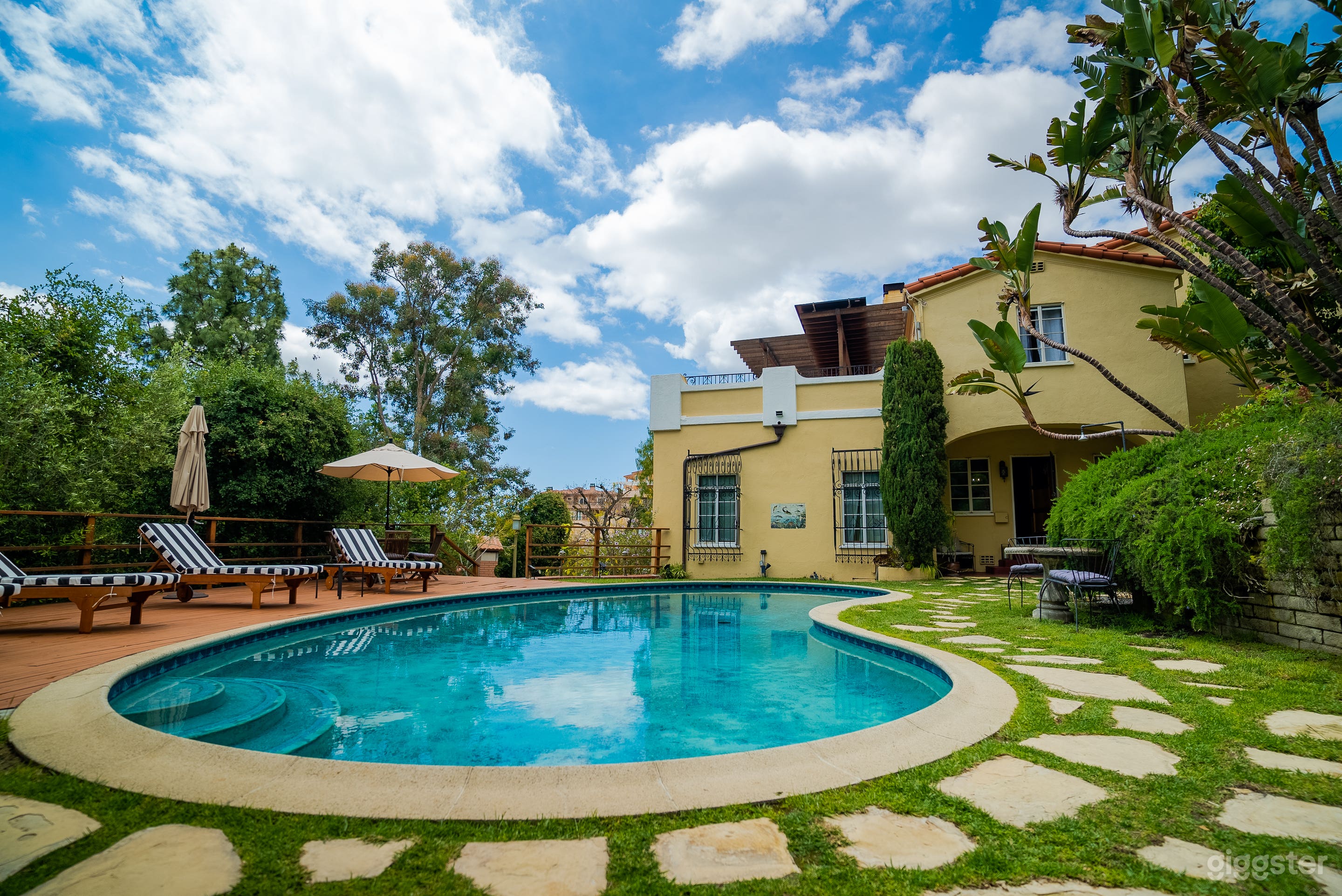 1930's Mediterranean Estate + Recording Studio Photo 1