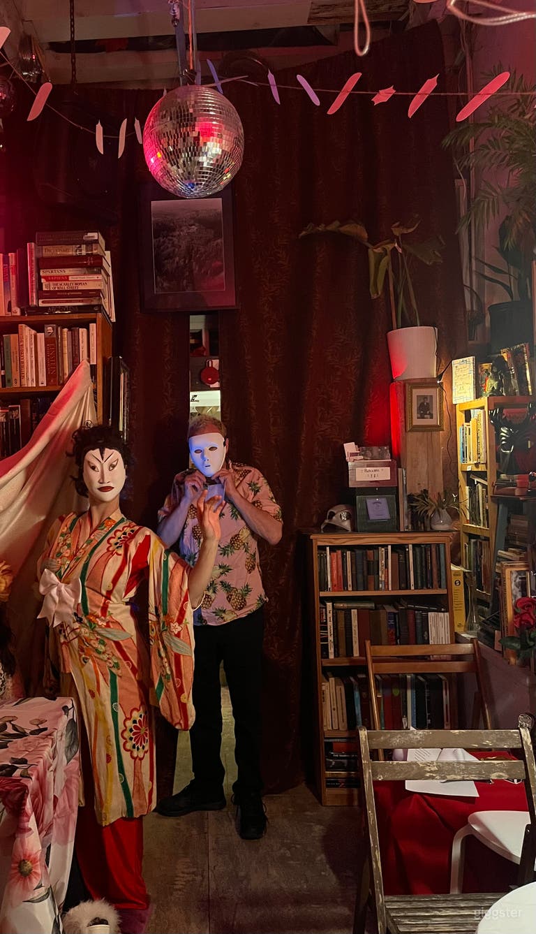  Unique bookstore space for rent 