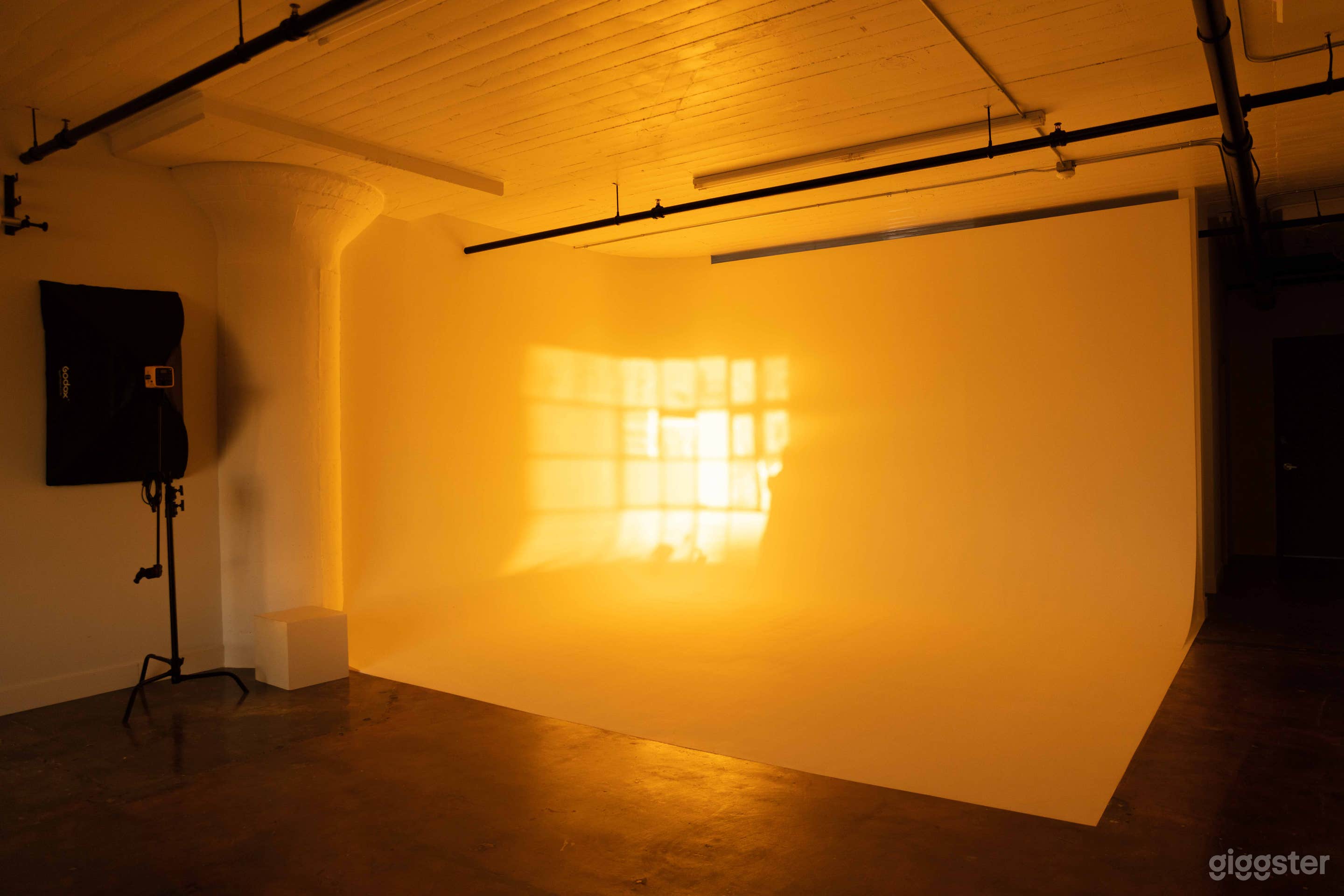 Cyc Wall Studio at Golden Hour ( 4:30pm )