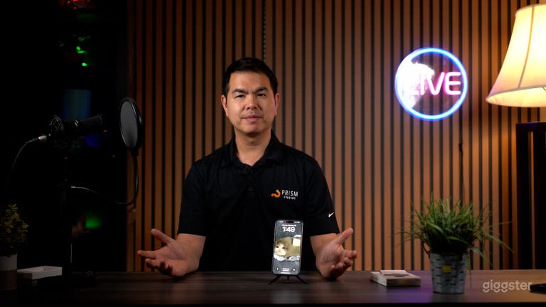  Shiplap background with props 