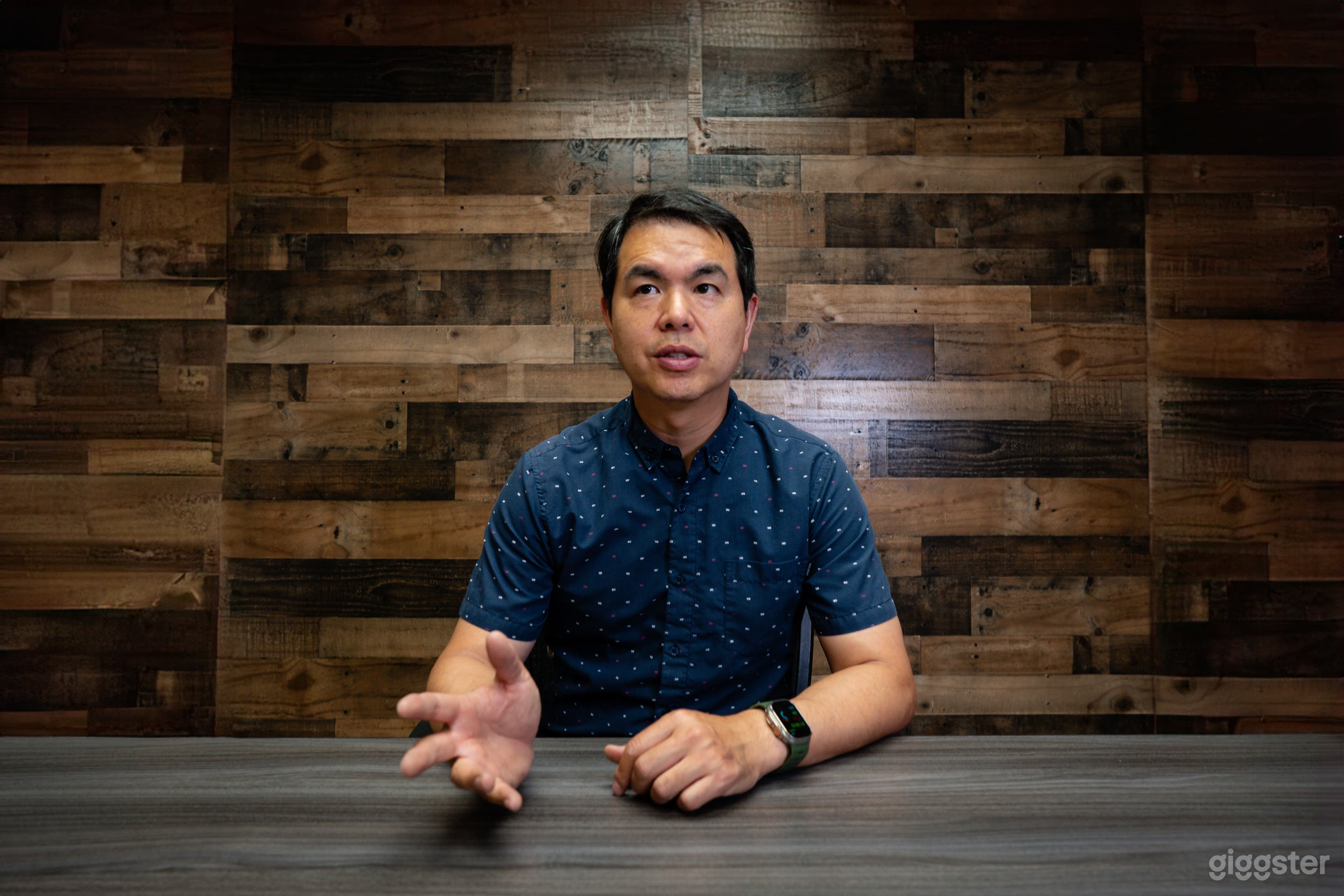 Wood background without props