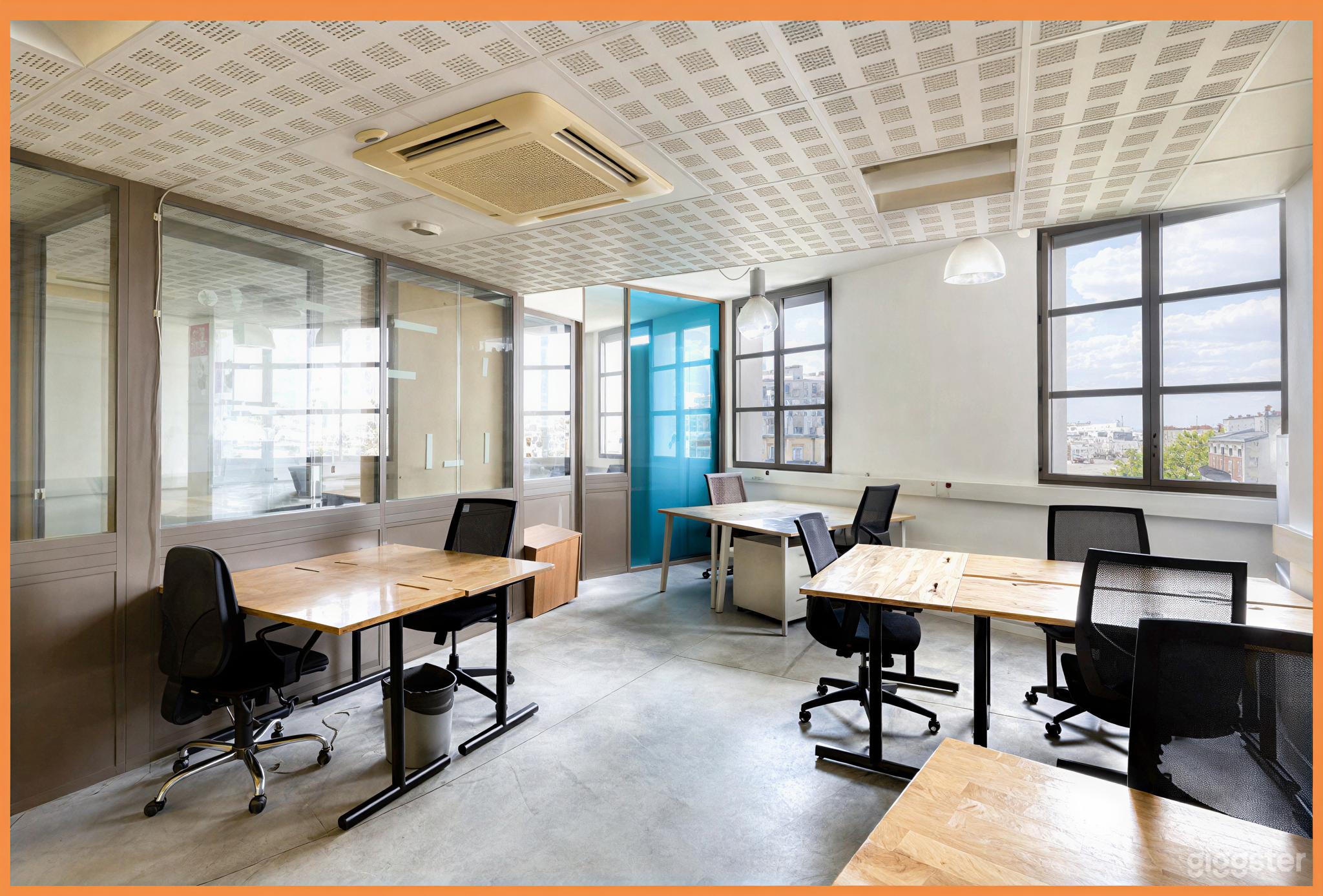 Photo de Salle de réunion vitrée & bureau privatif lumineux 3