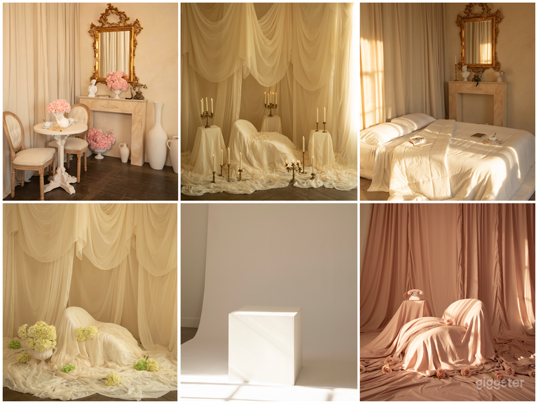  DTLA Bright & Ethereal Photo Space — White Seamless Backdrop 