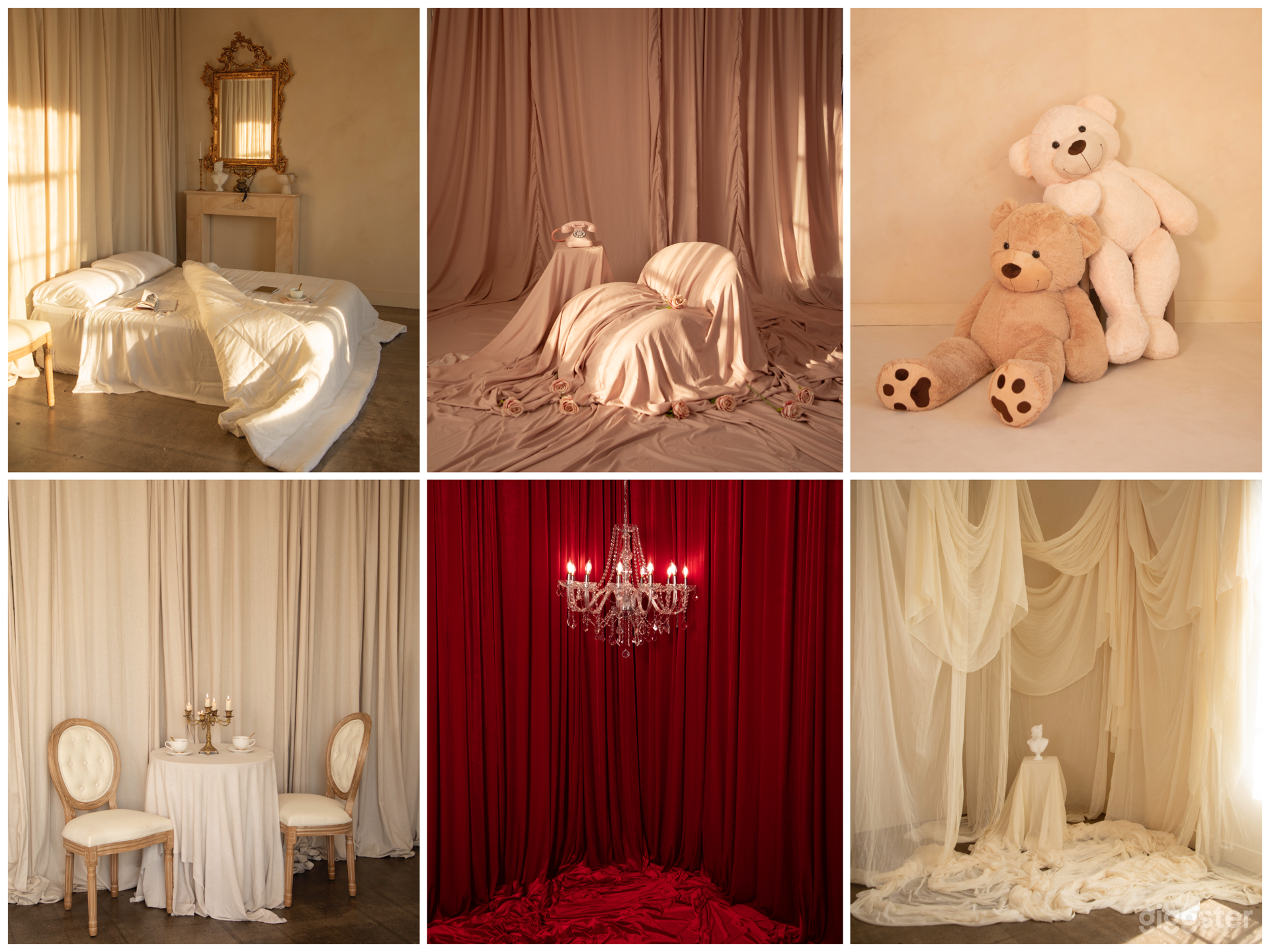 Valentines Day Photo Studio | Natural Light &amp; White Seamless Photo 1