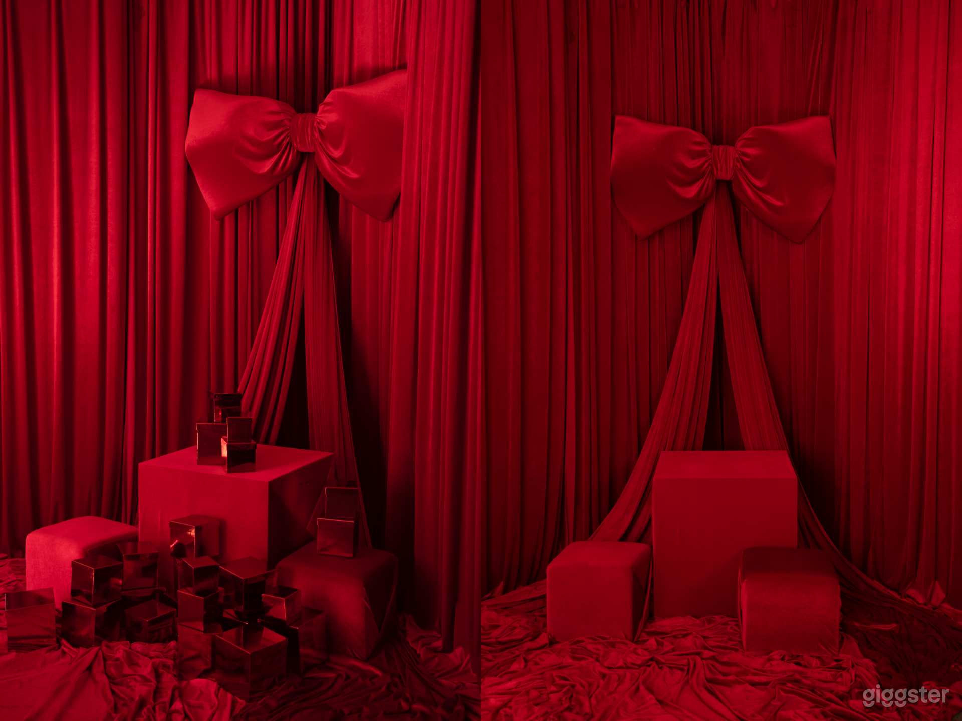 Christmas stage is available Oct 1st to Dec 27th 