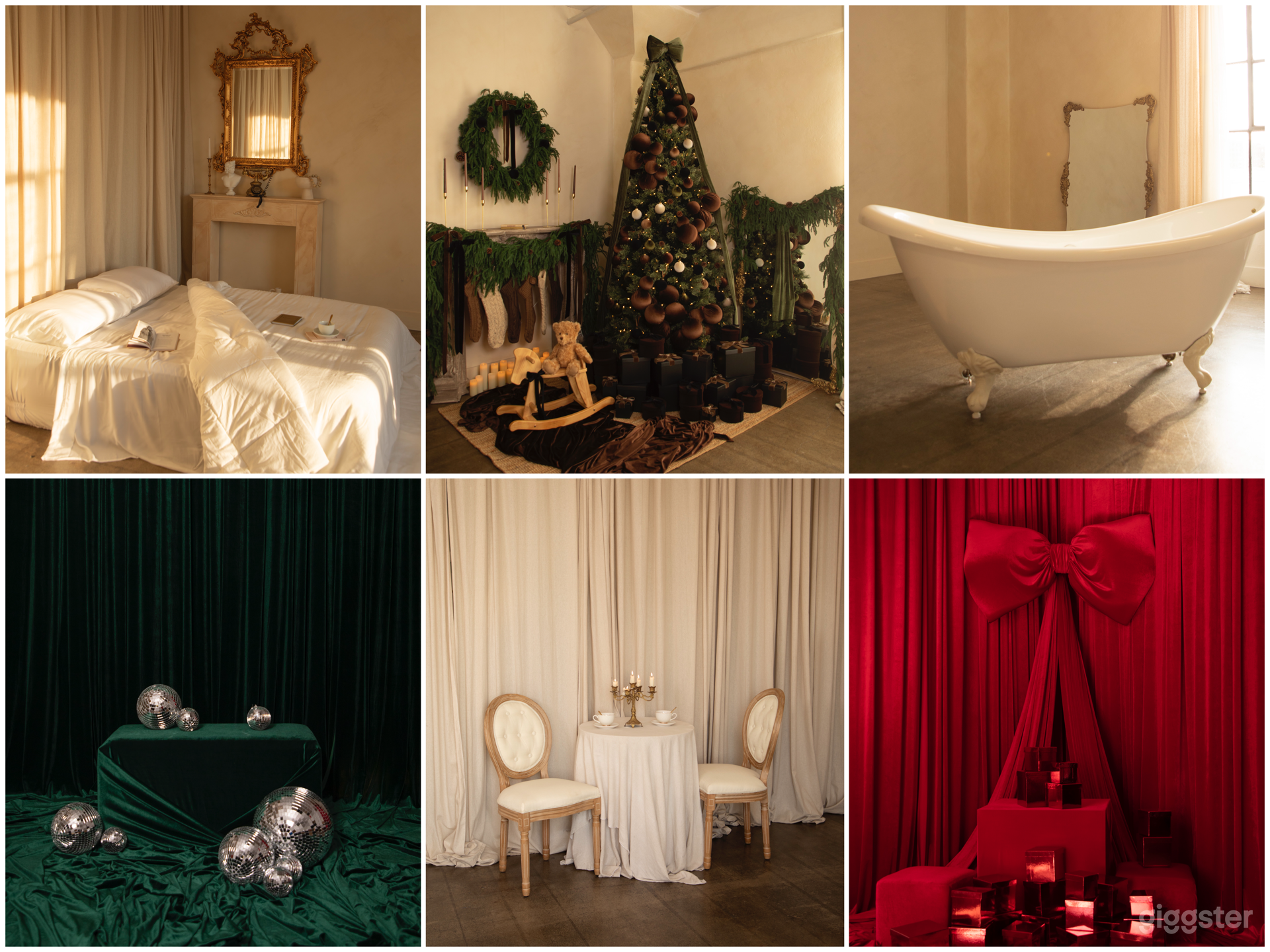 Christmas stage is available Oct 1st to Dec 27th 