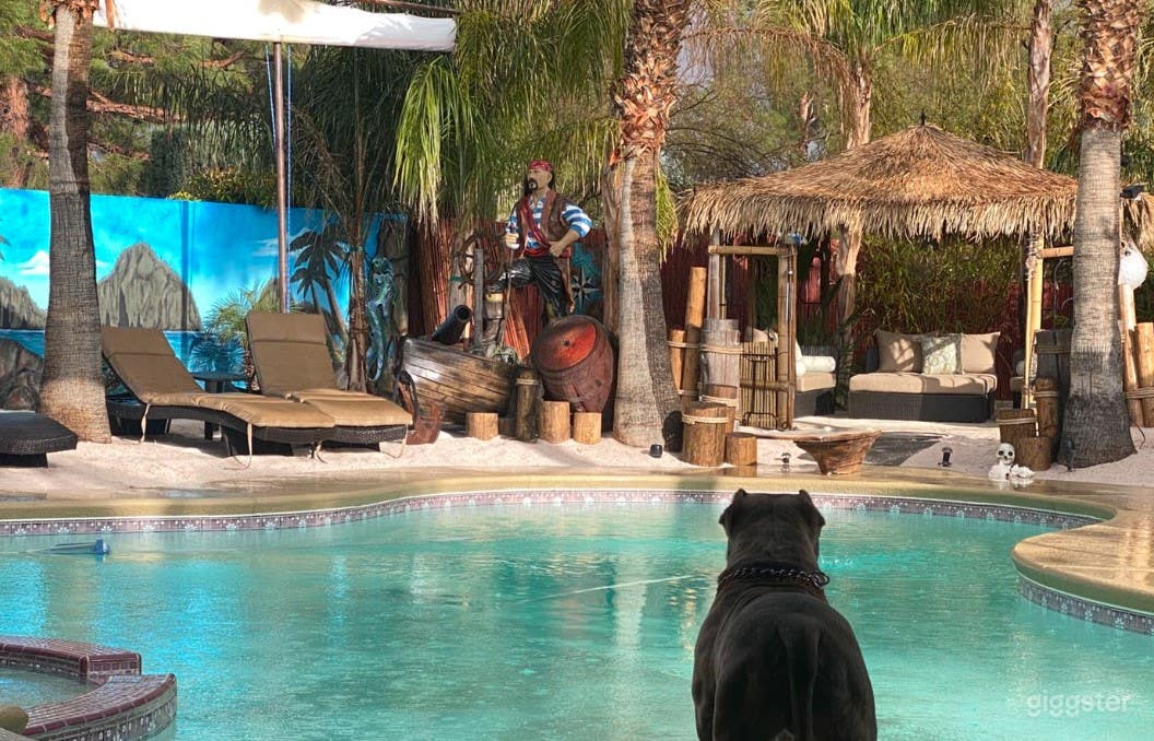 Private Pirate Beach Resort in Las Vegas Photo 1