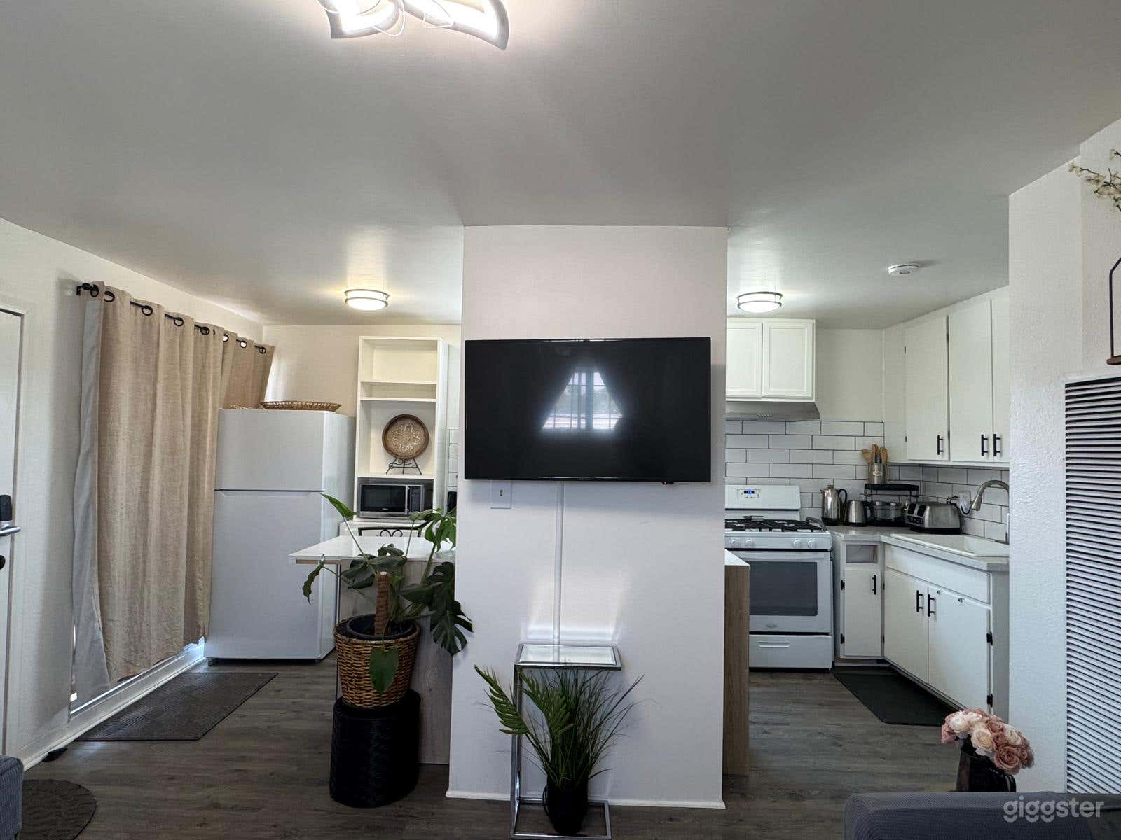 TV view from living room