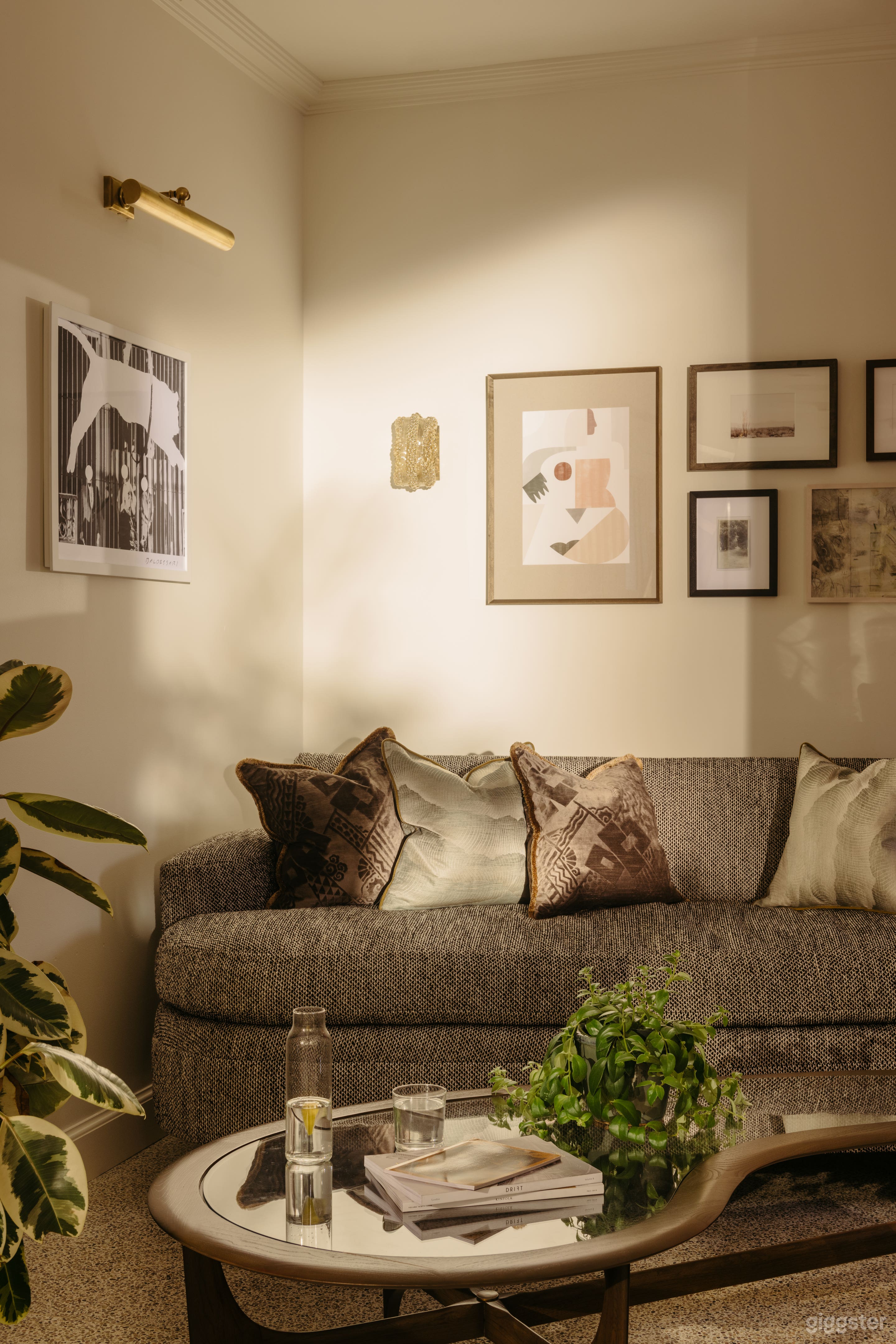 Comfy couch in the Pantry