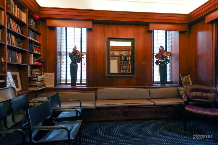  Warm-Toned Hall with Office and Meeting Space 