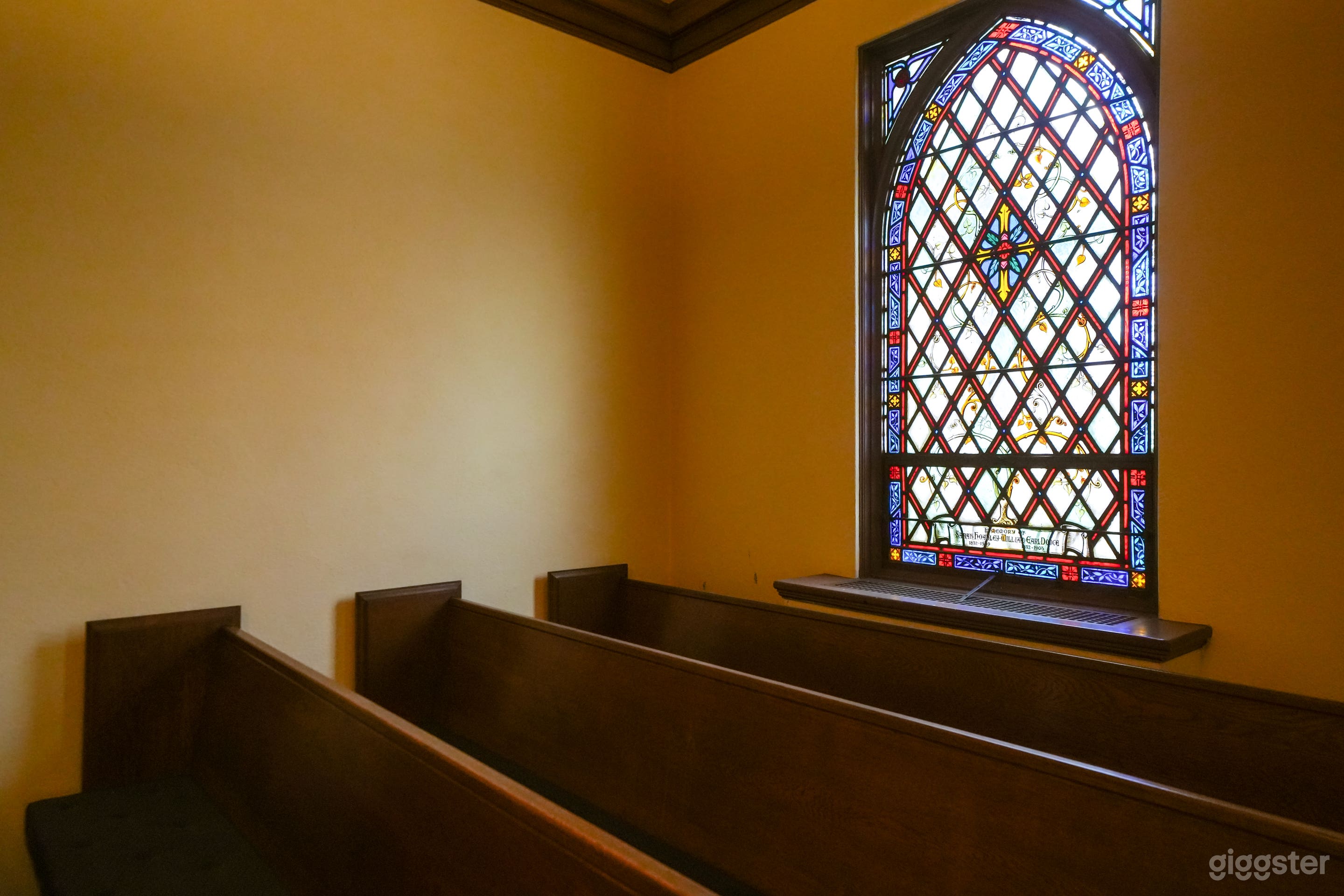Warm-Toned Hall with Office and Meeting Space Photo 3