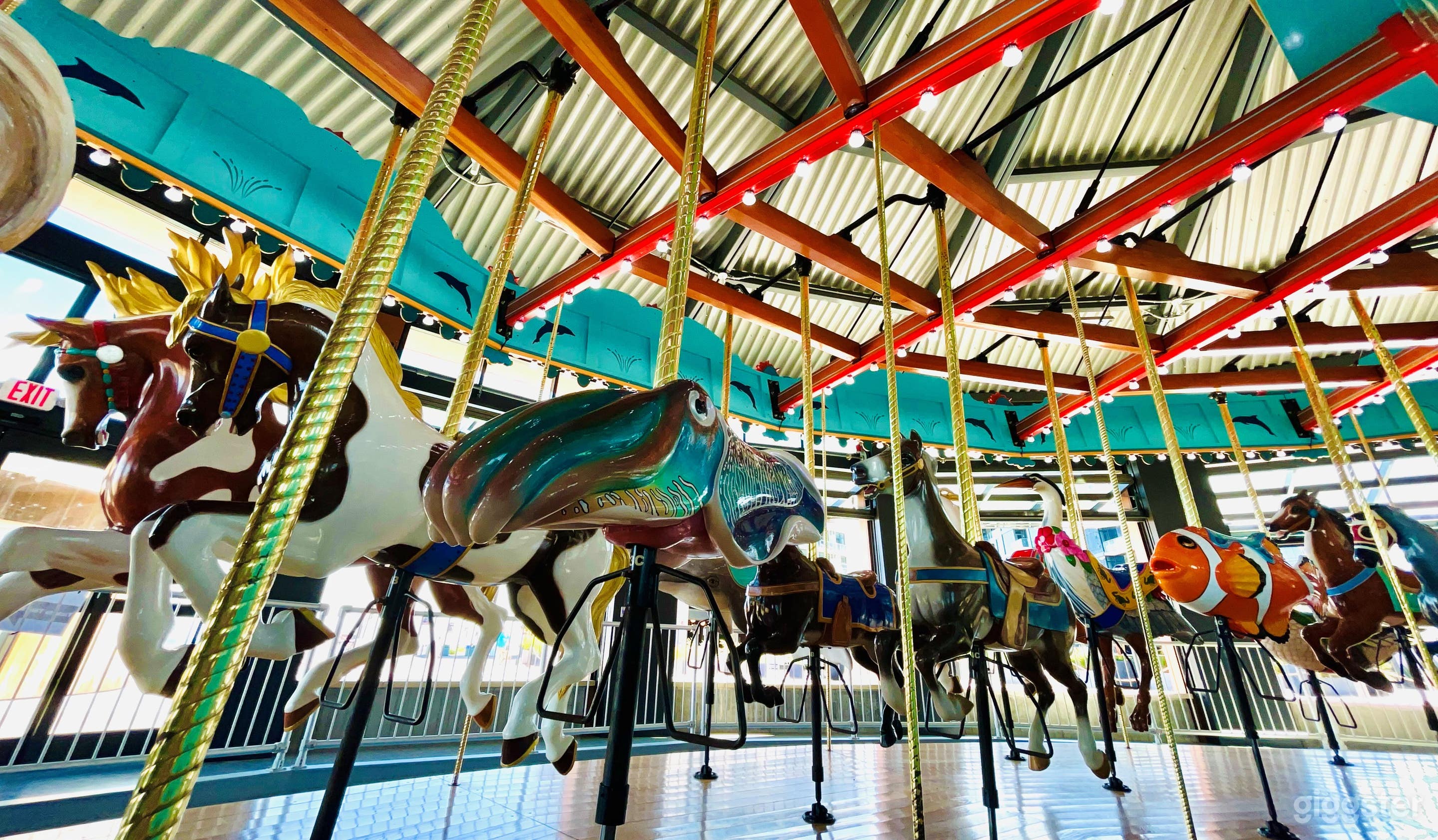 The Boardwalk Carousel at Long Branch NJ Photo 3