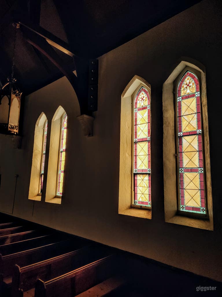  Historic church close to train in downtown Beacon  