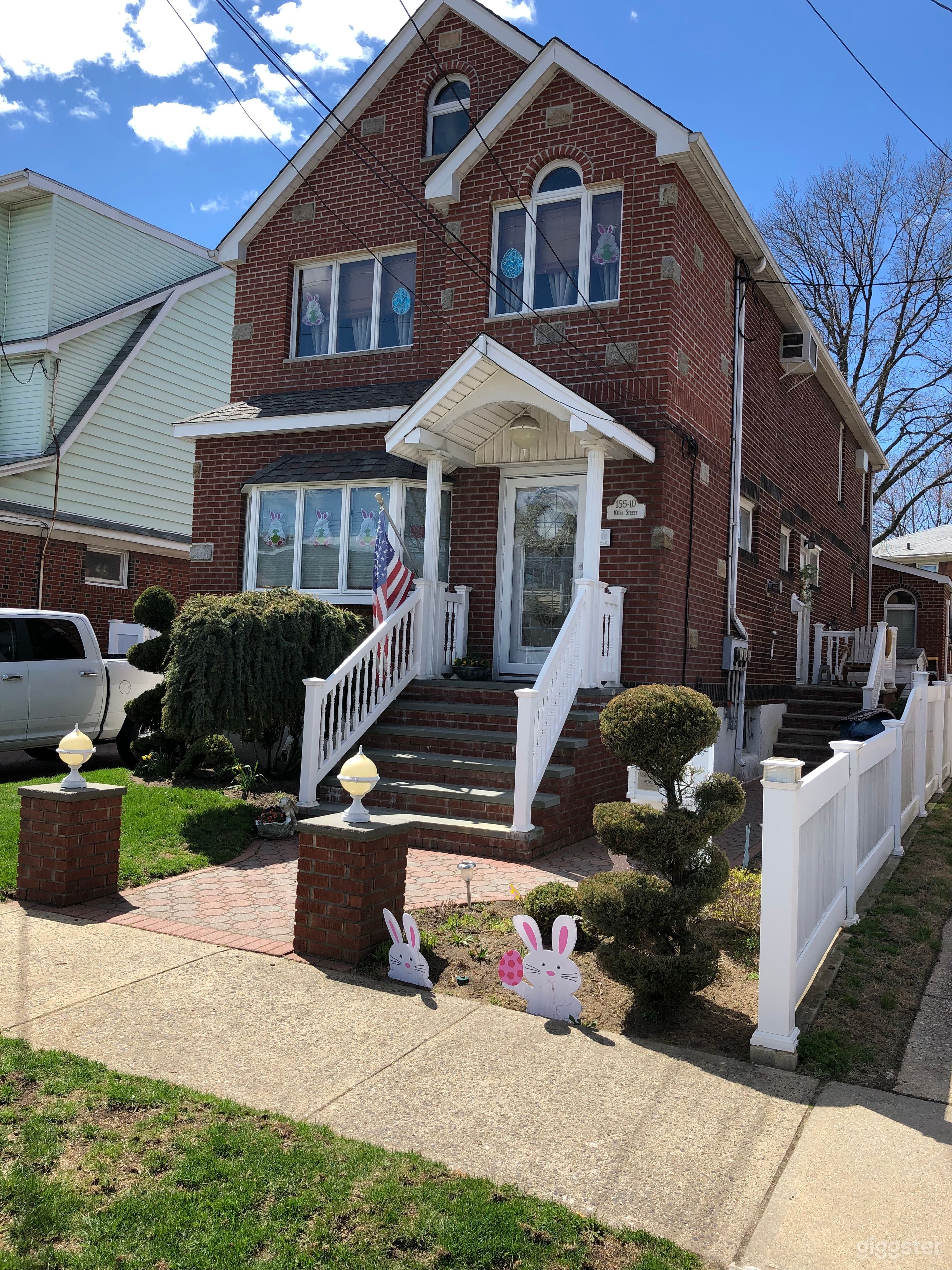 Two-Storey Brick Colonial House Photo 1
