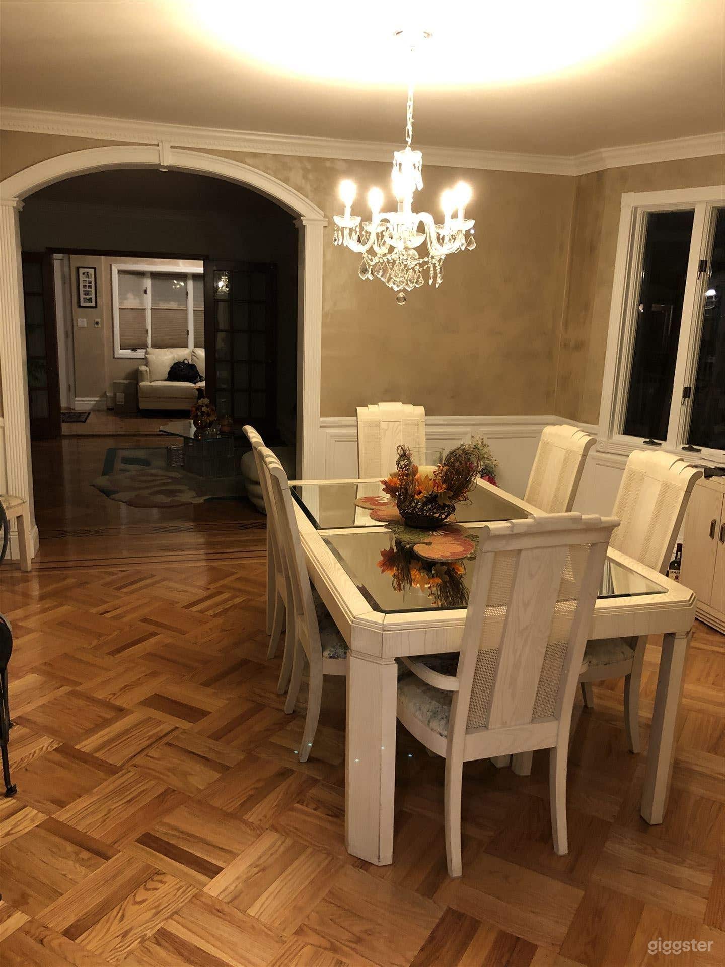 Family oriented dining room