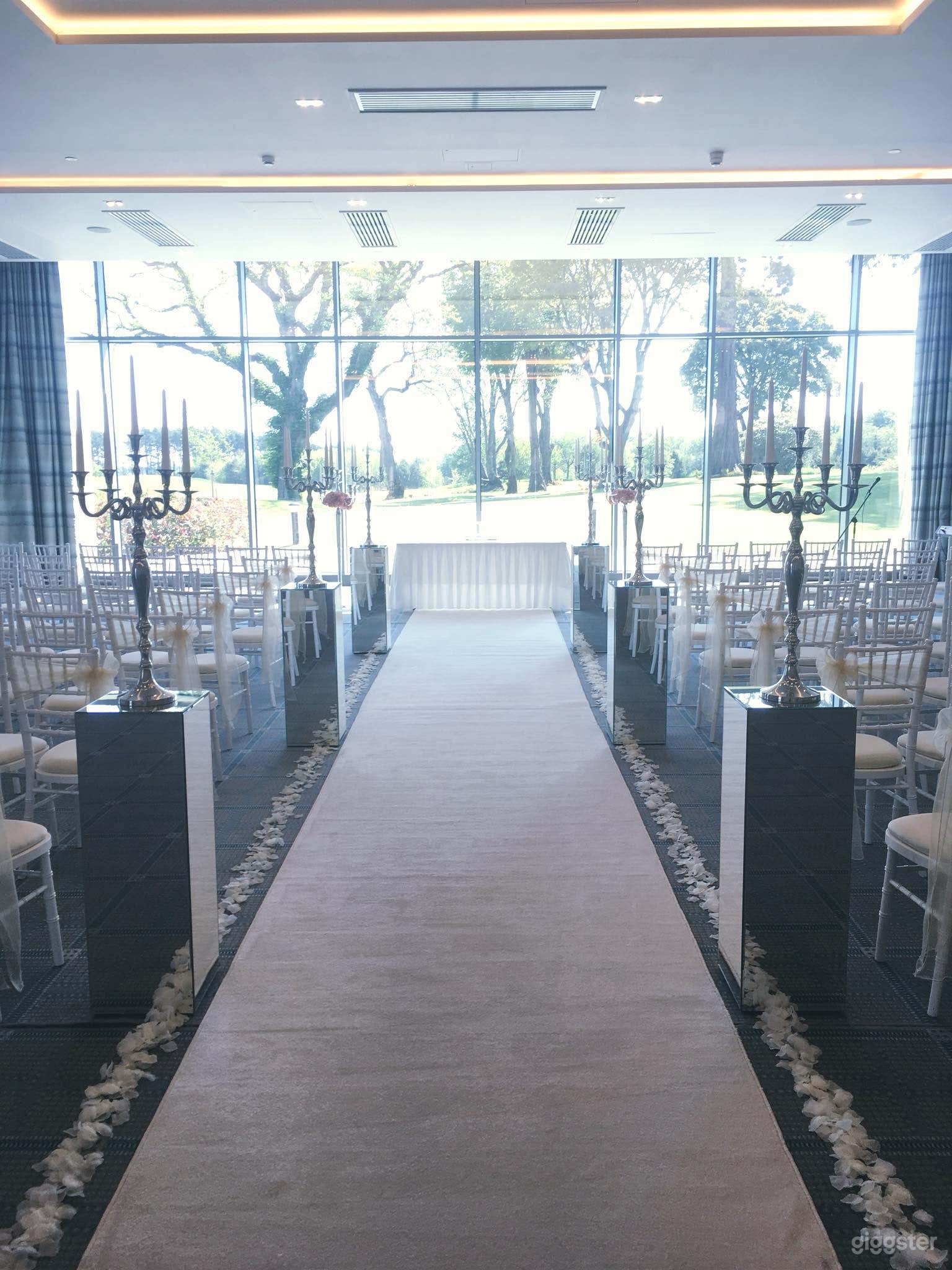 Gorgeous Ballroom with Golf Course View Photo 1