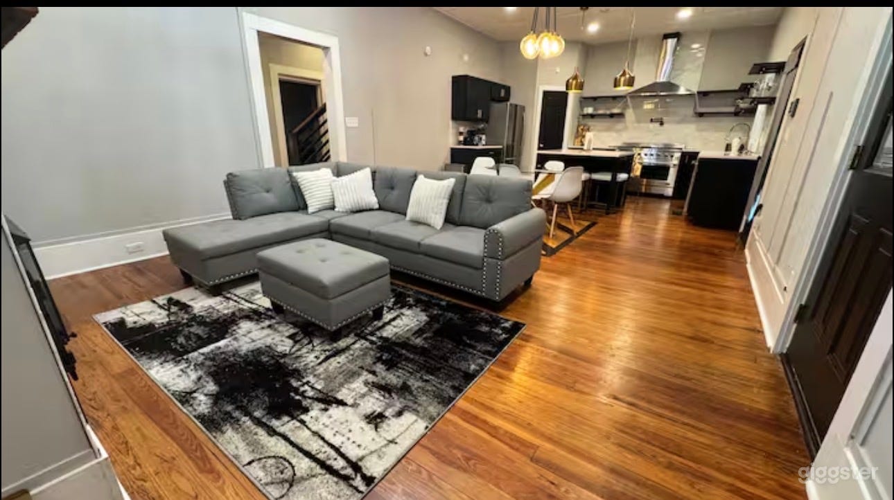 Downtown Covington Rustic Modern Midnight Sanctuary Photo 2