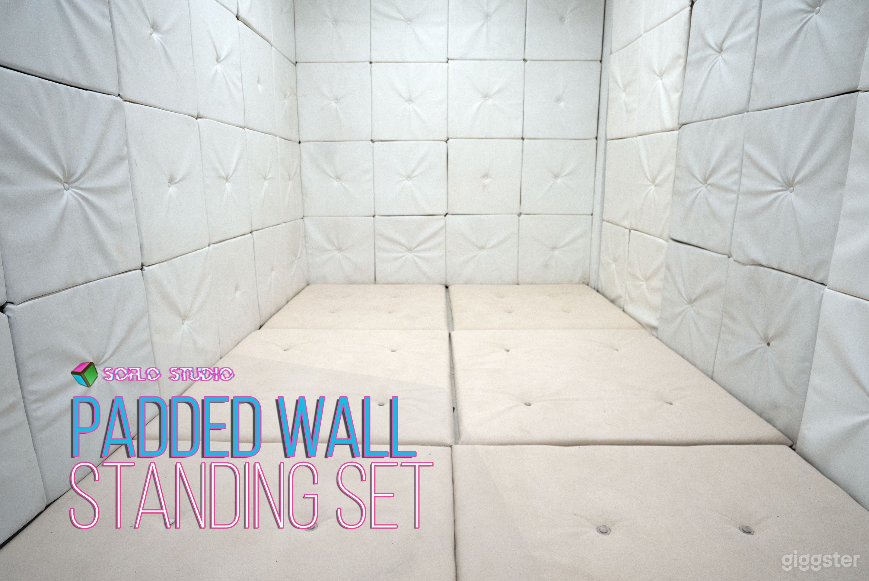 Studio Space with Padded Room Film Set Photo 3