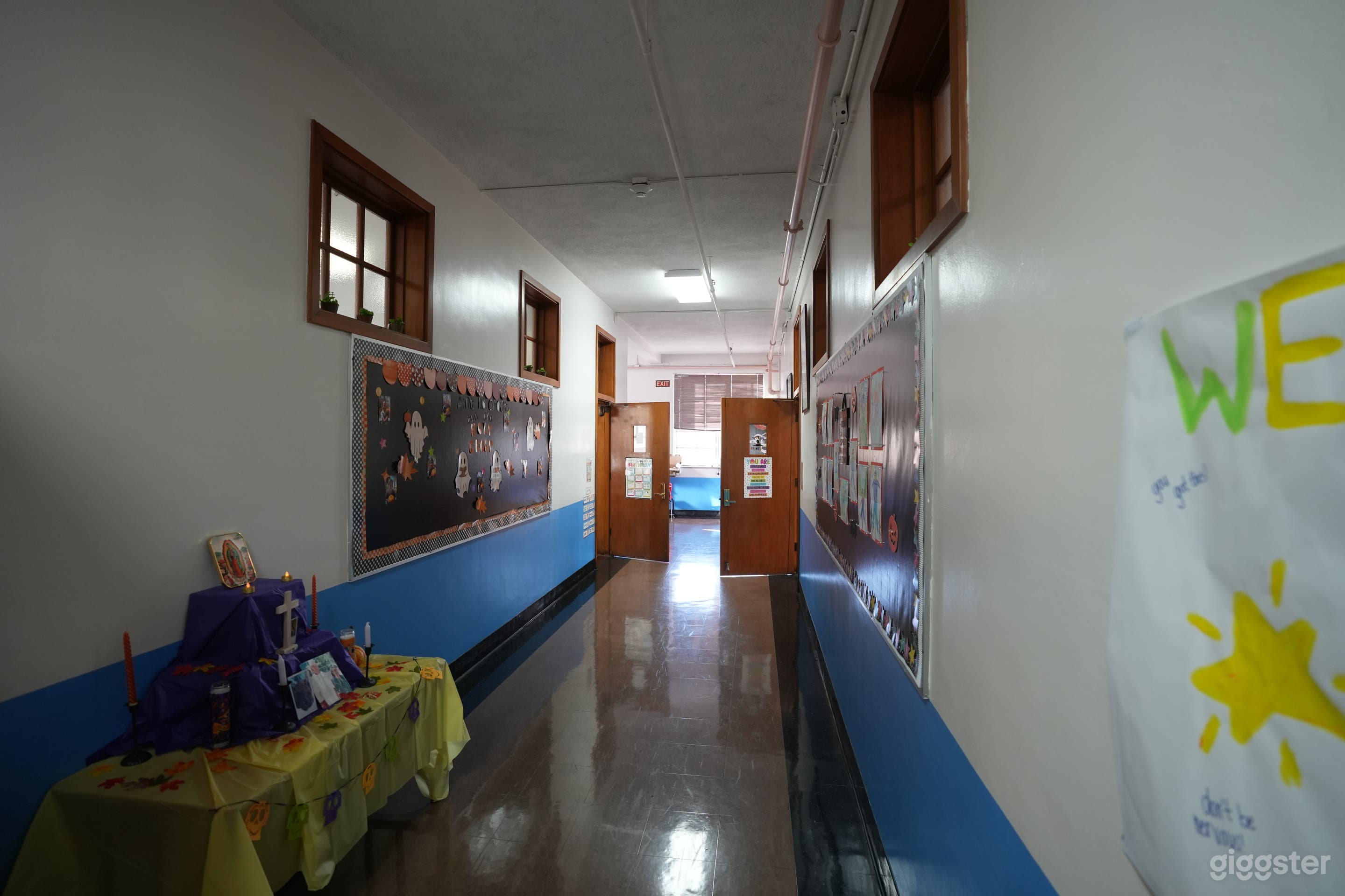 Vintage School with Basketball Court and Parking Lots Photo 4